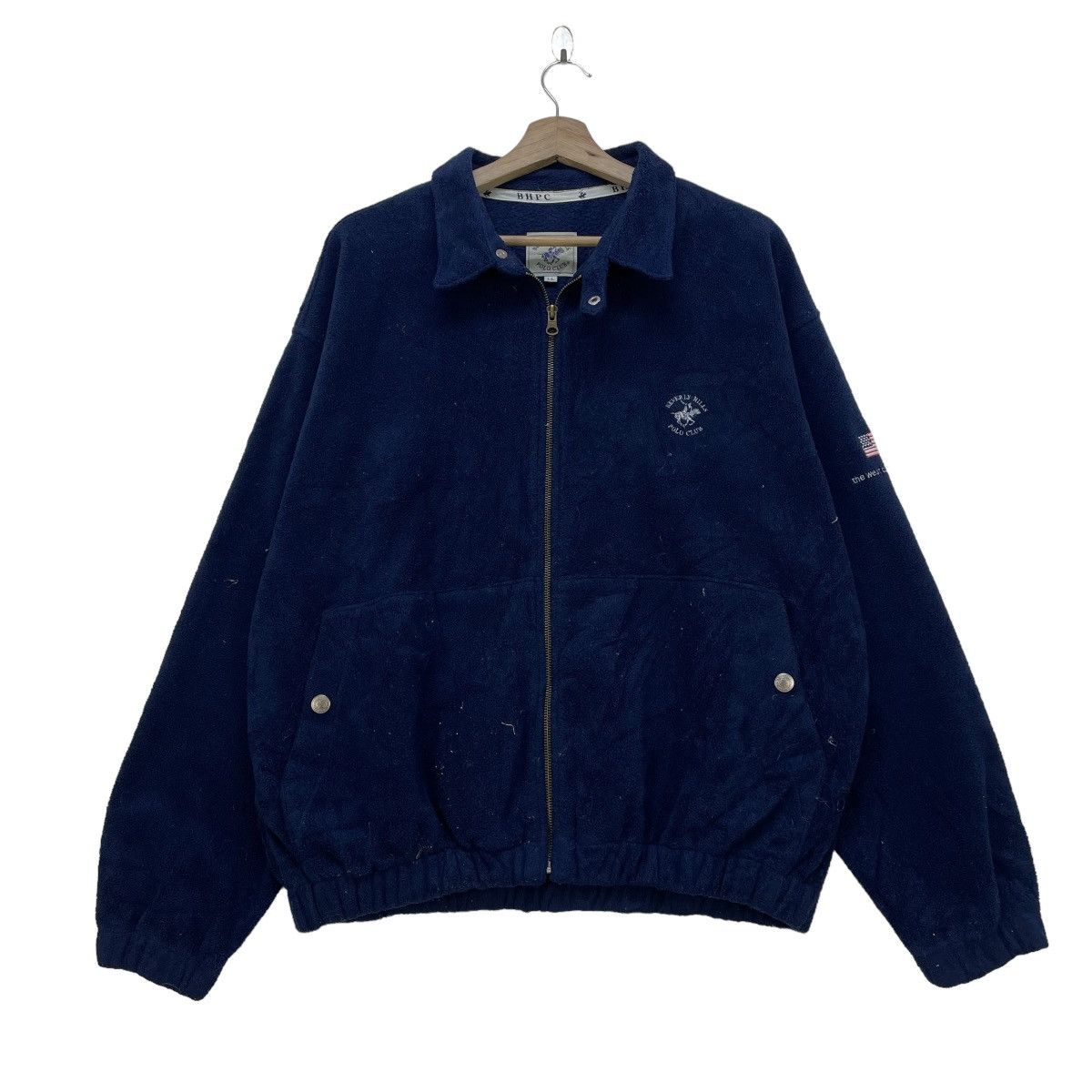 Beverly Hills Polo Club × Vintage Vintage Polo Beverly Hills Bomber Jacket Size US M / EU 48-50 / 2 - 1 Thumbnail