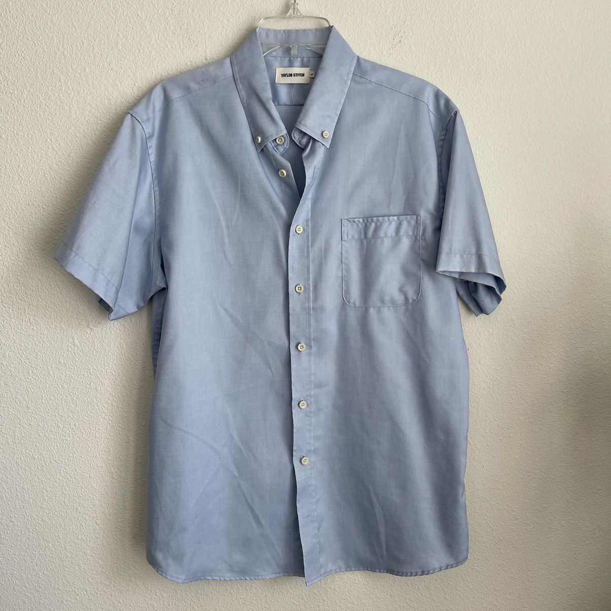 Taylor Stitch Taylor Stitch Short Sleeve Button Down Front Pocket Shirt Size US L / EU 52-54 / 3 - 2 Thumbnail