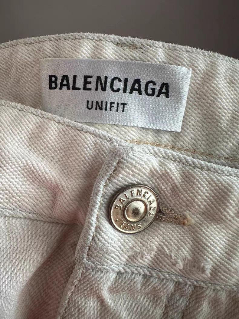 Balenciaga Balenciaga Vintage Washed Jeans。Q9 Size 24" / US 00 / IT 34 - 4 Thumbnail