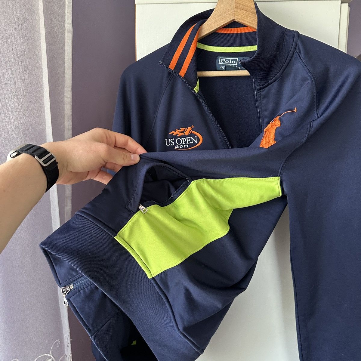 Polo Ralph Lauren Polo Ralph Lauren US Open 2011 Tenis Zip Sweatshirt Jacket S Size US S / EU 44-46 / 1 - 12 Thumbnail