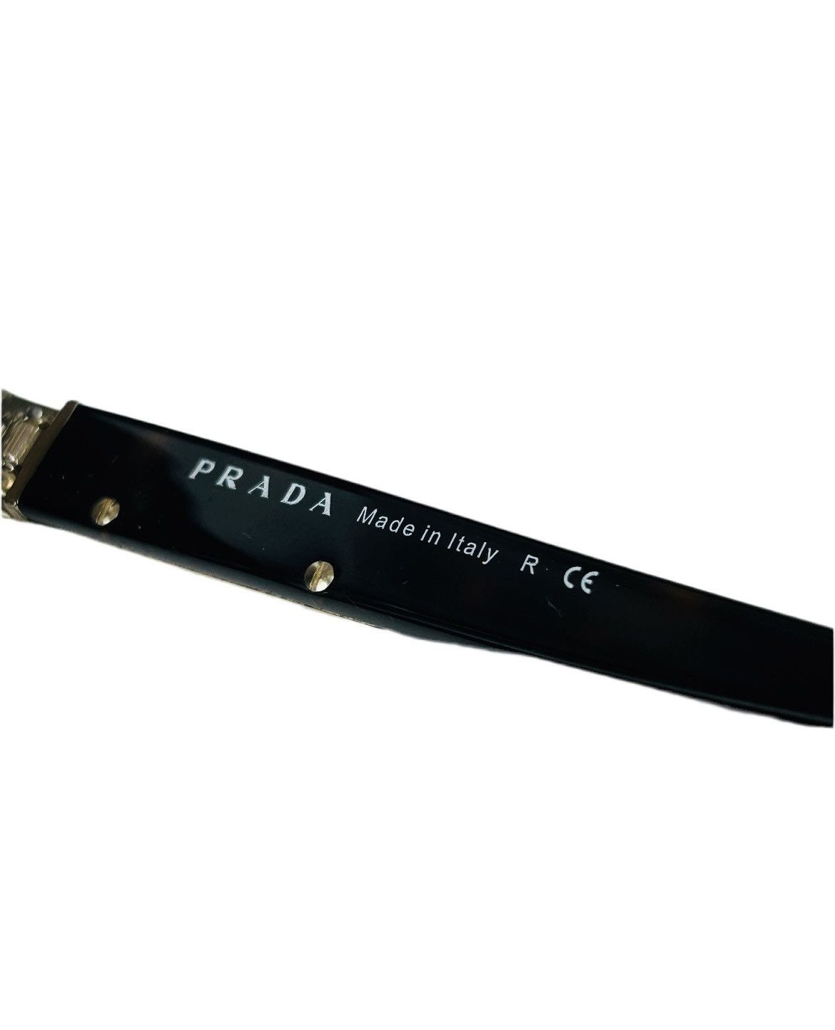 Prada Prada SPR52 P Logo Sunglasses Size ONE SIZE - 3 Thumbnail