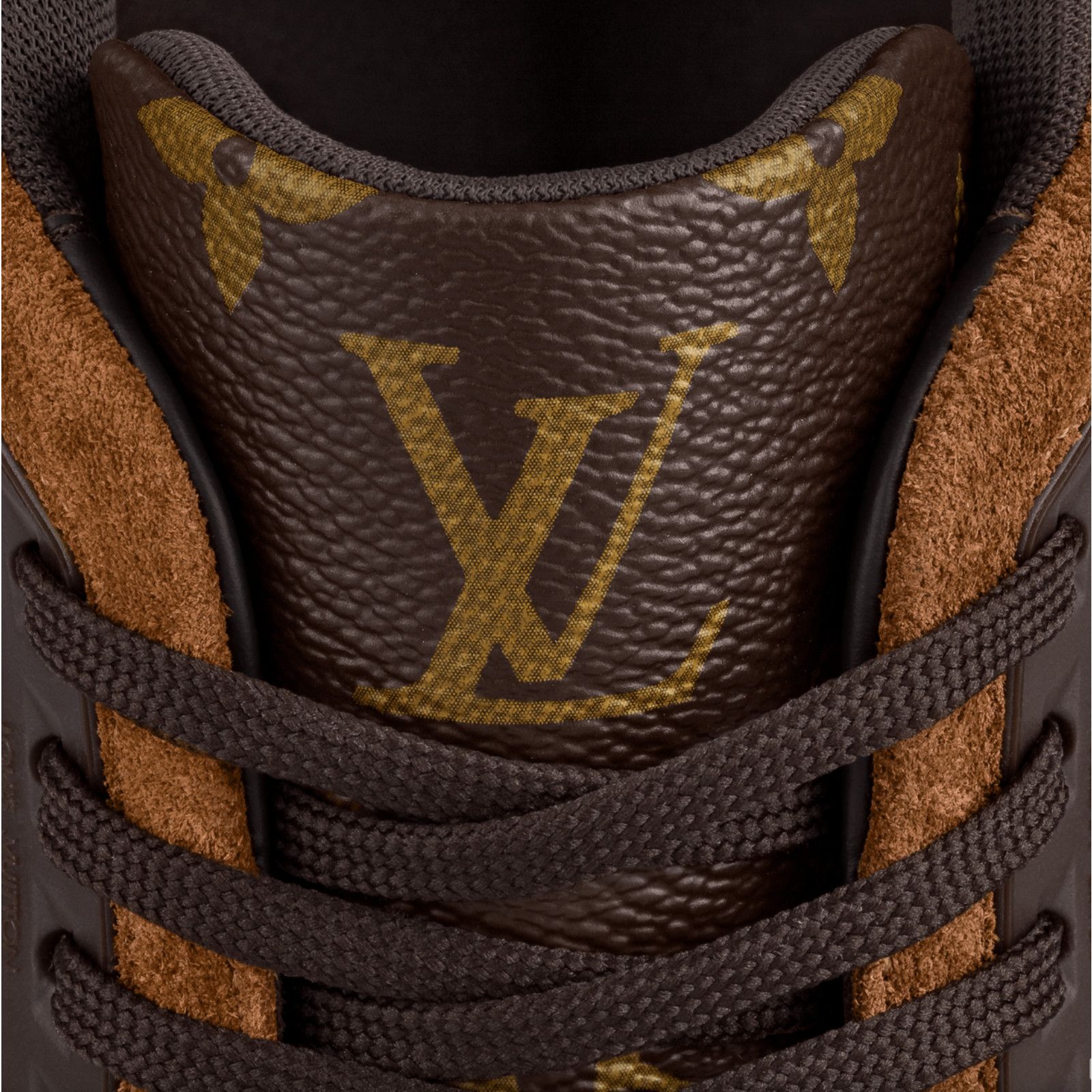 Louis Vuitton Louis Vuitton Brown Monogram LV Logo Suede Low Top Size US 10 / EU 43 - 11 Thumbnail