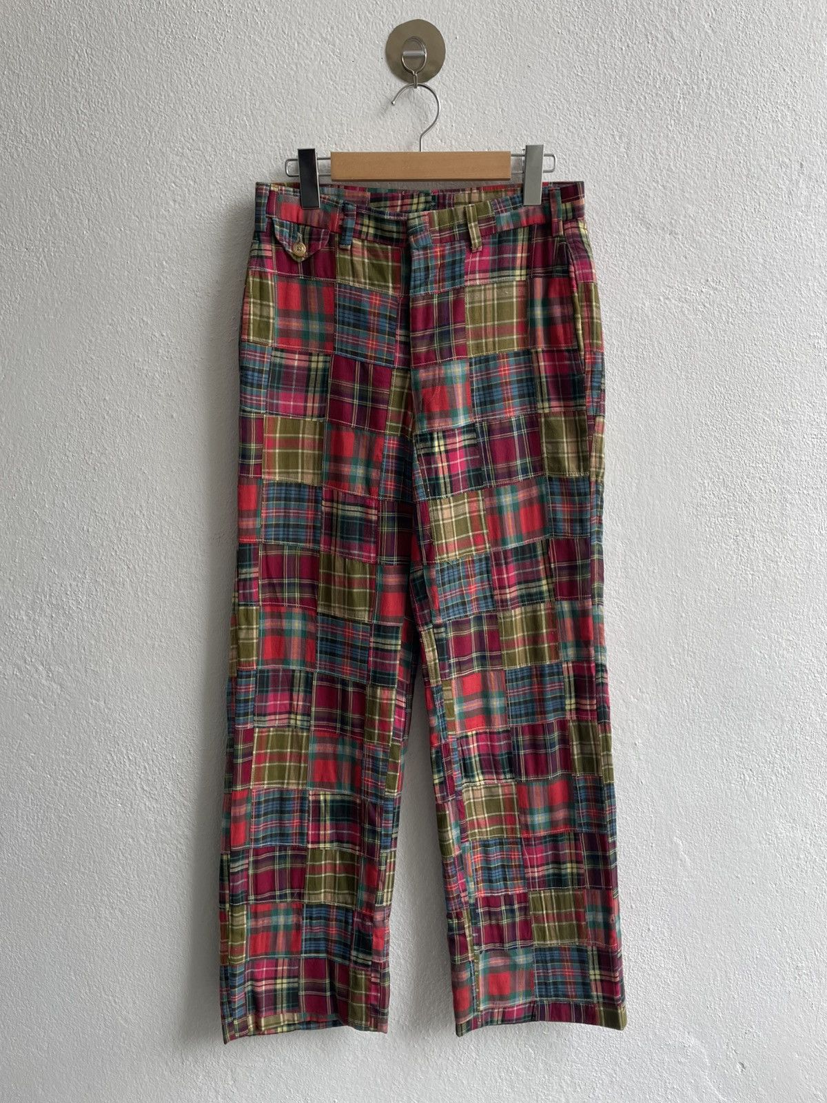 Polo Ralph Lauren Vintage Polo Ralph Lauren Patchwork Pants Size US 30 / EU 46 - 2 Thumbnail