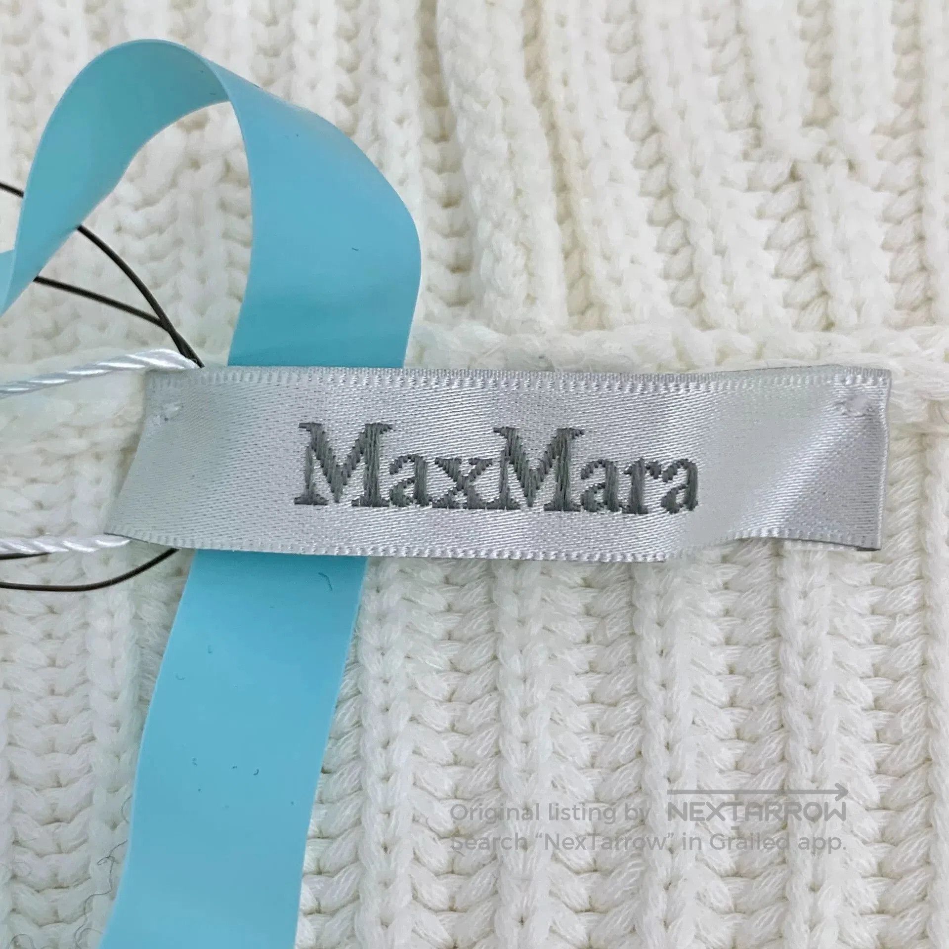 Other maxmara white cotton knit hooded cardigan. Size US L / EU 52-54 / 3 - 5 Thumbnail
