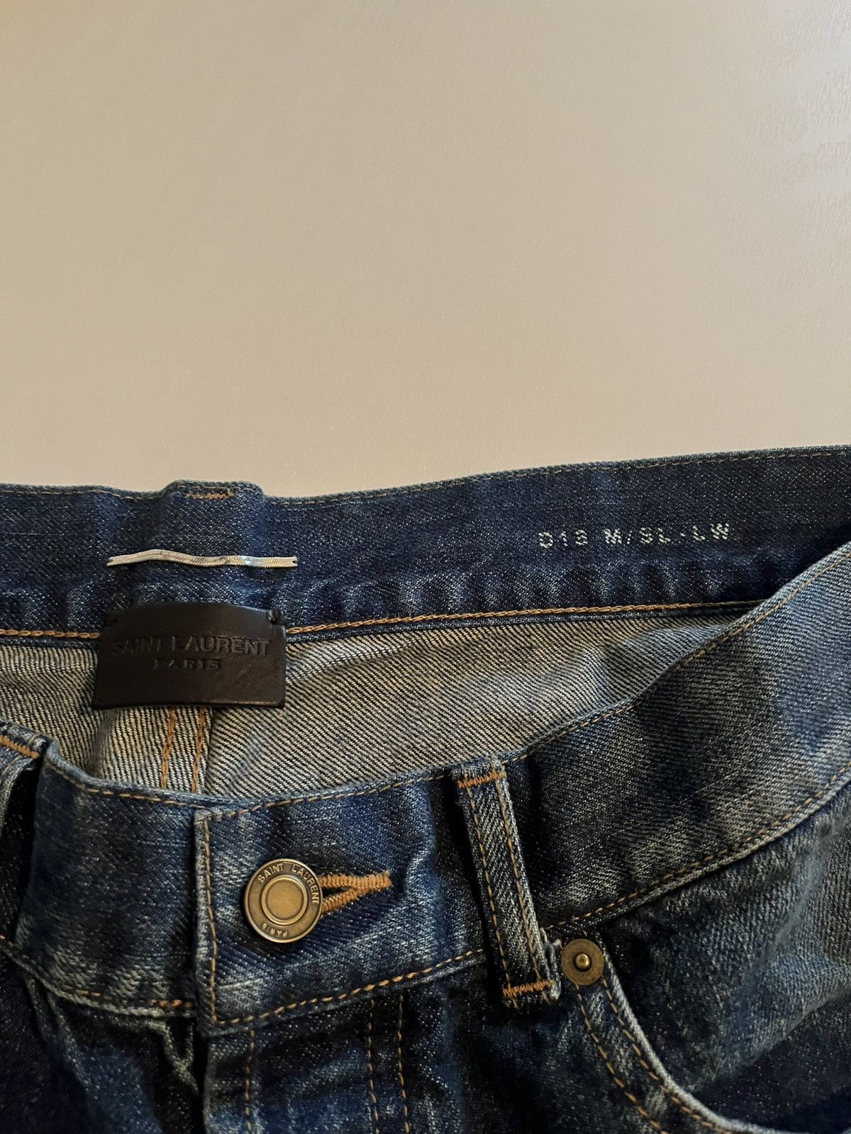 Yves Saint Laurent YSL Slim D13 M/SL-LW Size US 34 / EU 50 - 3 Thumbnail