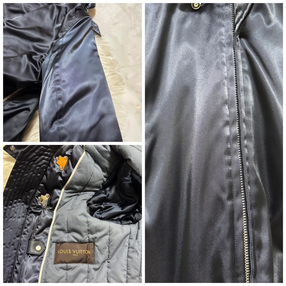 Louis Vuitton Louis Vuitton Runway Leather Bomber Jacket with Fur Hood Size US M / EU 48-50 / 2 - 5 Thumbnail