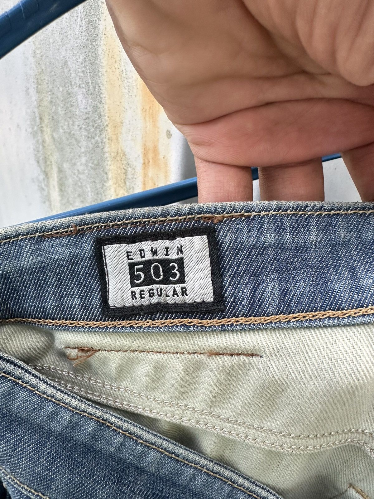 Edwin 👹Vintage Edwin E503 Flex Baggy Jeans Size US 34 / EU 50 - 12 Thumbnail