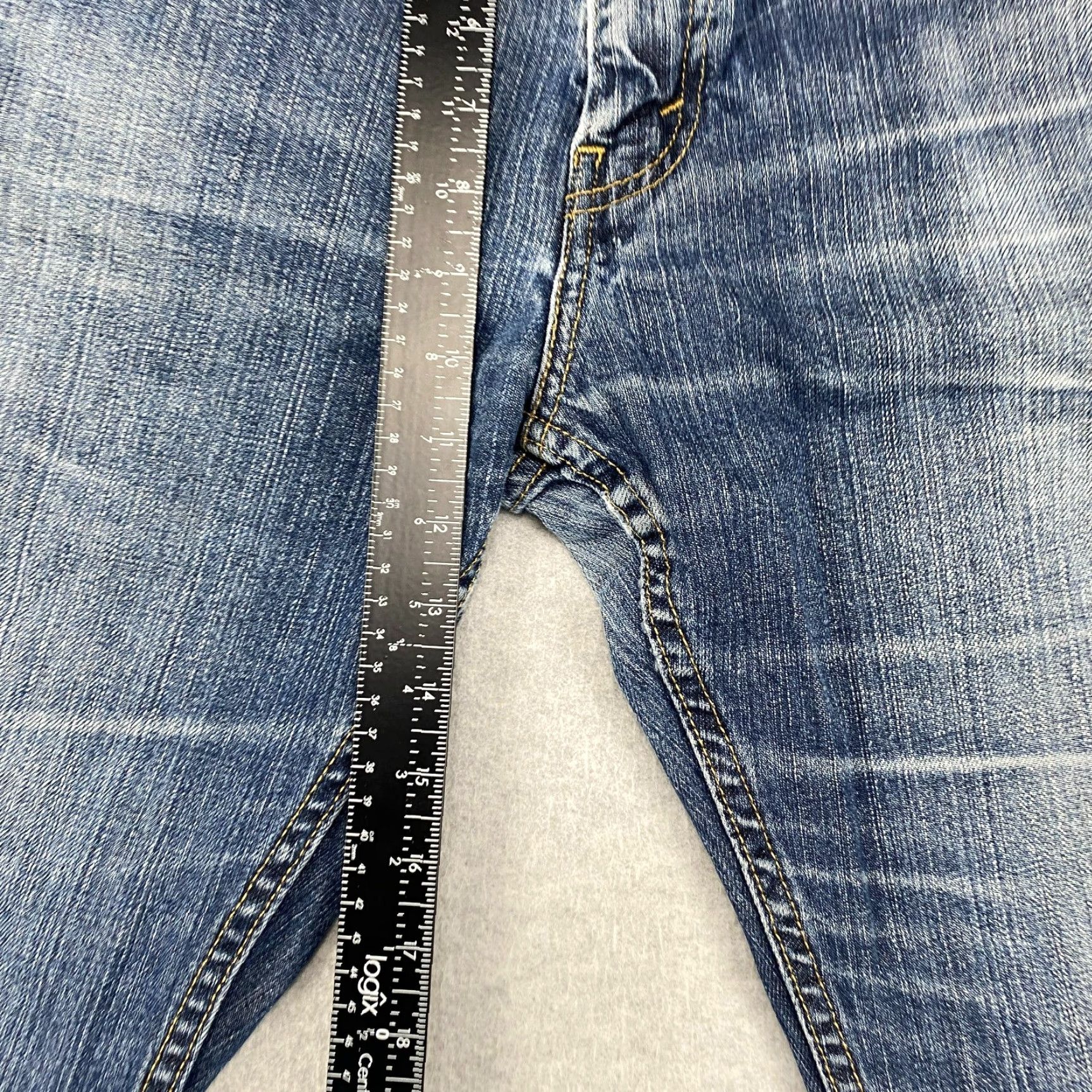 Levi's Levi's 559 Jeans Mens 38 x 30 Blue Relaxed Straight Distressed Denim Pants Jeans Size US 38 / EU 54 - 5 Thumbnail