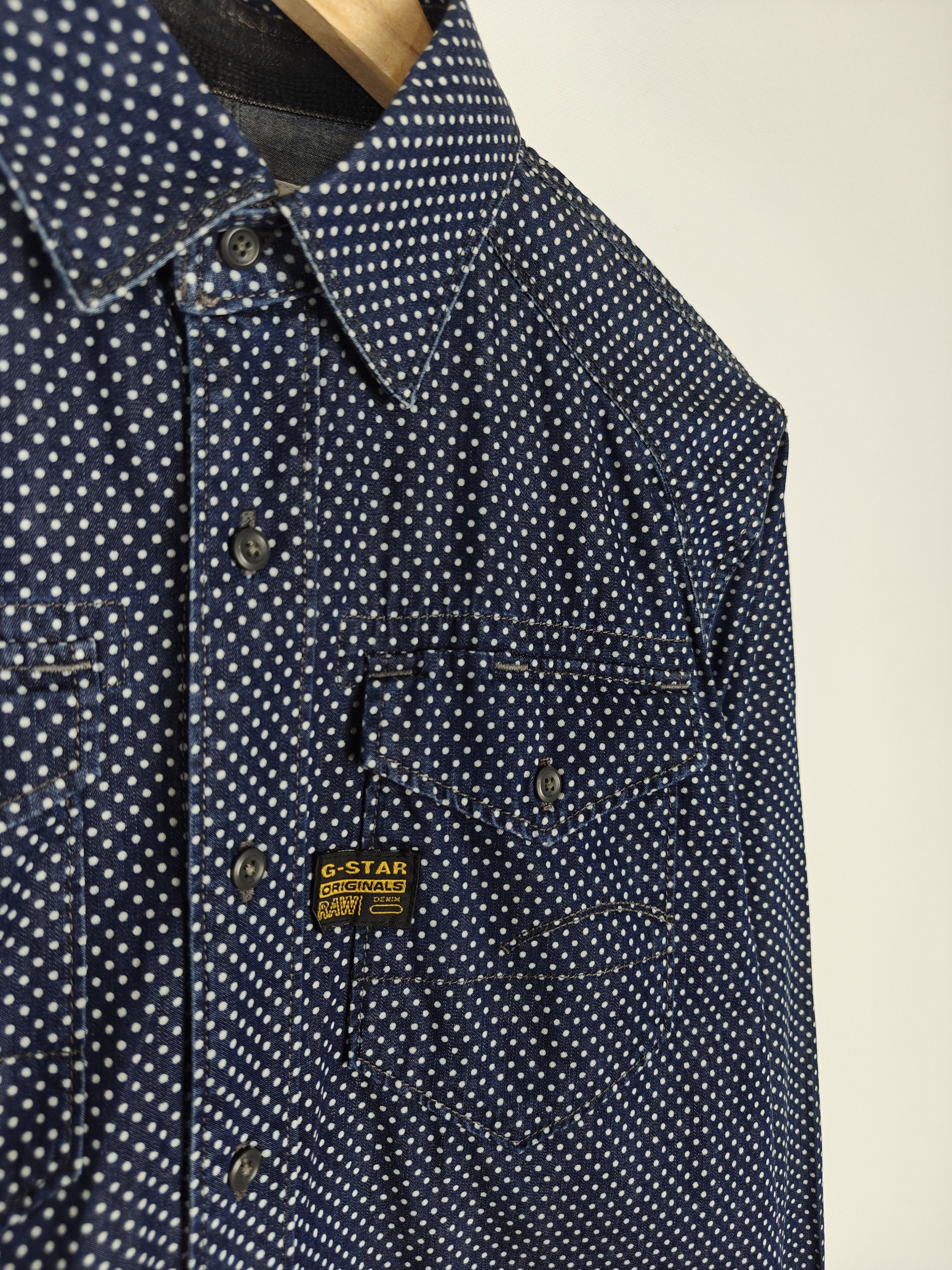 G-Star G-Star Raw New Arizona Shirt Blue size M Size US M / EU 48-50 / 2 - 4 Thumbnail