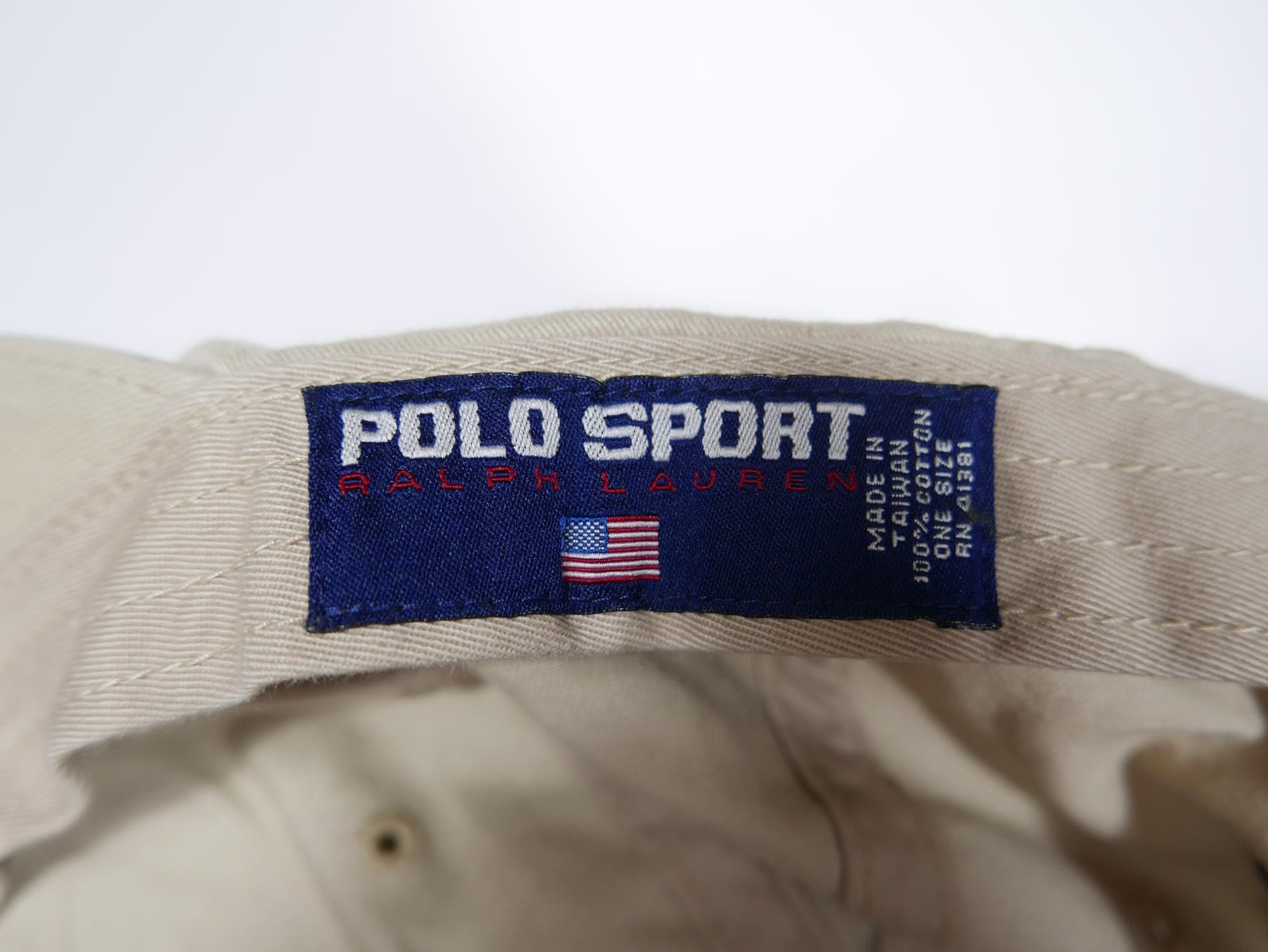 Ralph Lauren Sport Polo Ralph Lauren Sport Cap Beige Sportsman Monutain Vintage Size ONE SIZE - 4 Thumbnail