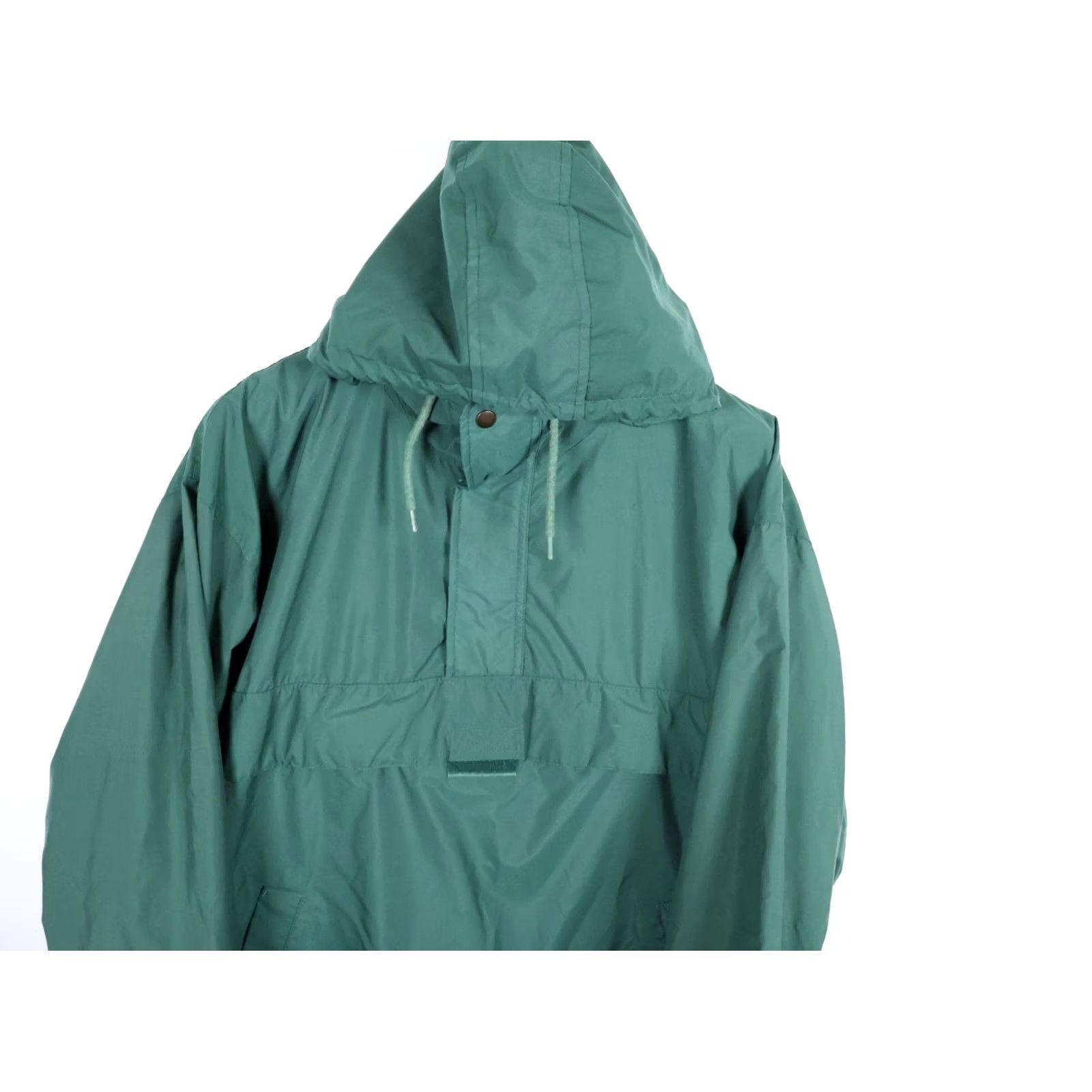 Gap VINTAGE Gap Windbreaker Pullover Jacket Men's Medium Green Hooded 1/4 Zip Nylon 90s Size US M / EU 48-50 / 2 - 4 Thumbnail