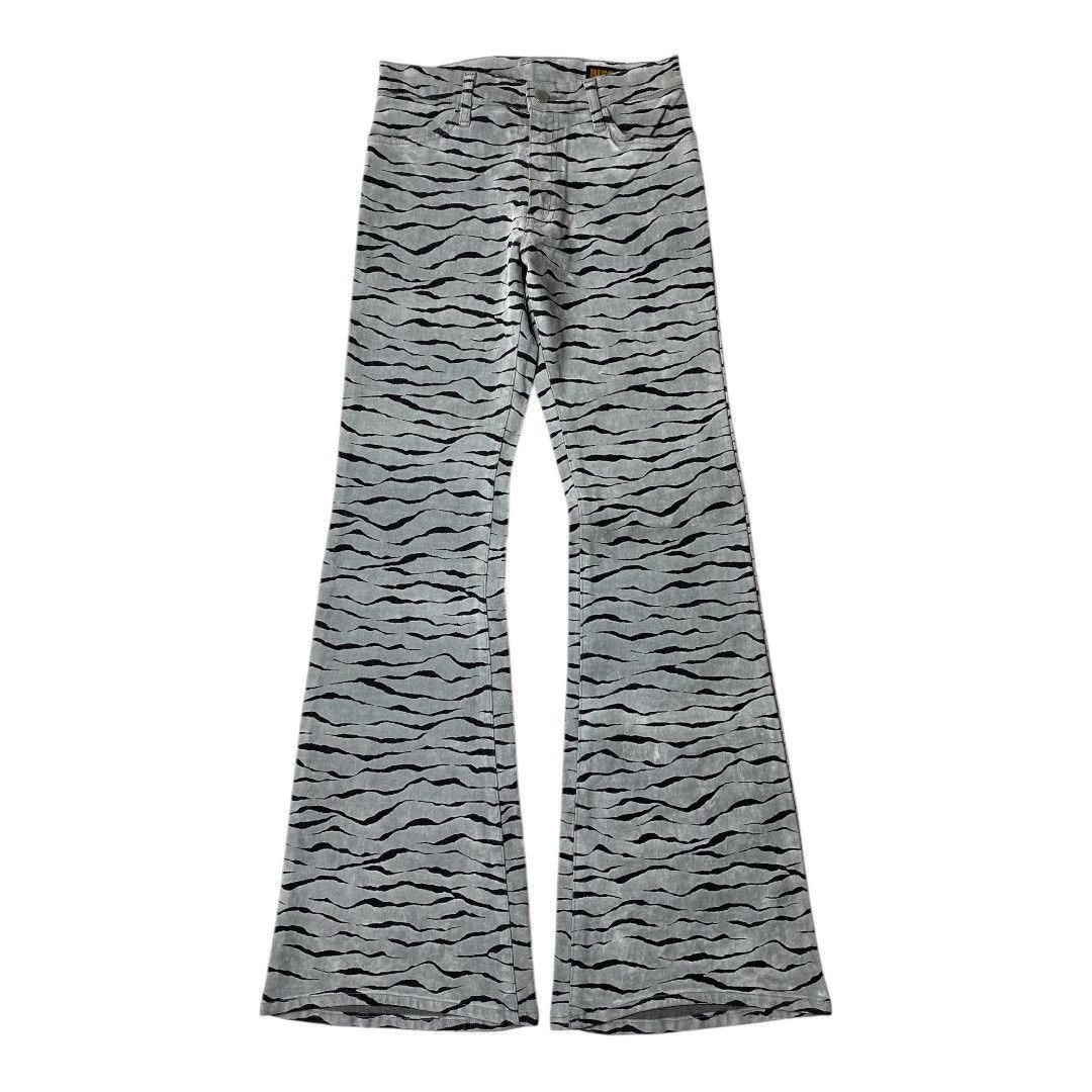 Roberto Cavalli BISON ZEBRA PATTERN DENIM PANTS Size 28" / US 6 / IT 42 - 1 Thumbnail