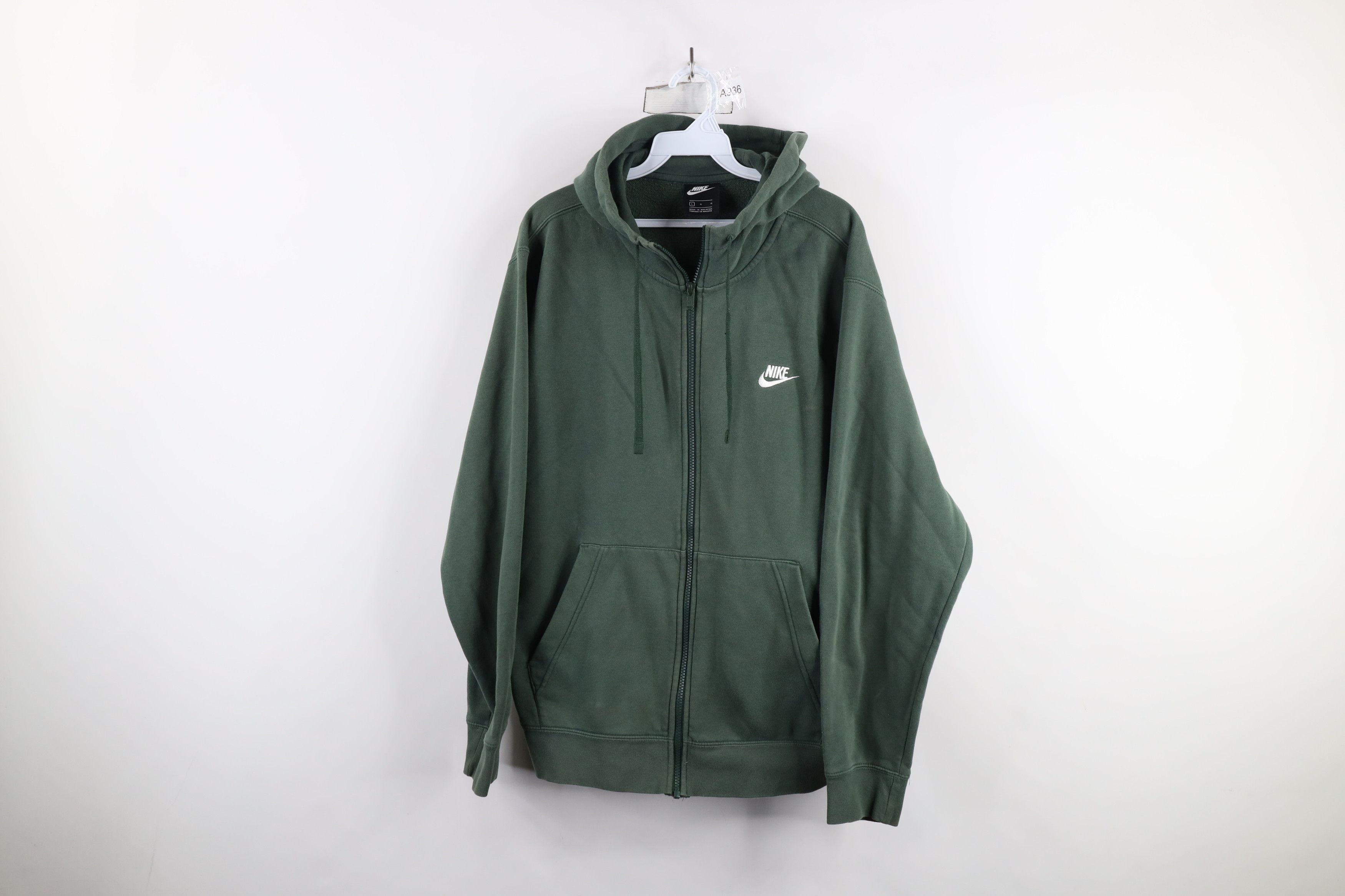Nike Vintage Y2K Nike Travis Scott Mini Swoosh Full Zip Hoodie Size US L / EU 52-54 / 3 - 1 Thumbnail