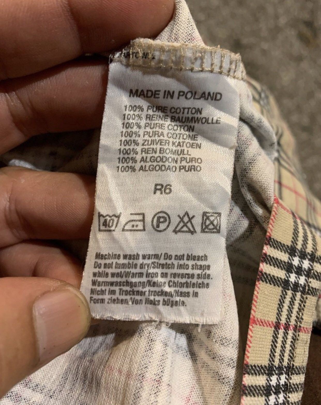 Burberry Vintage Burberry Nova Check Shirt Size US S / EU 44-46 / 1 - 9 Thumbnail
