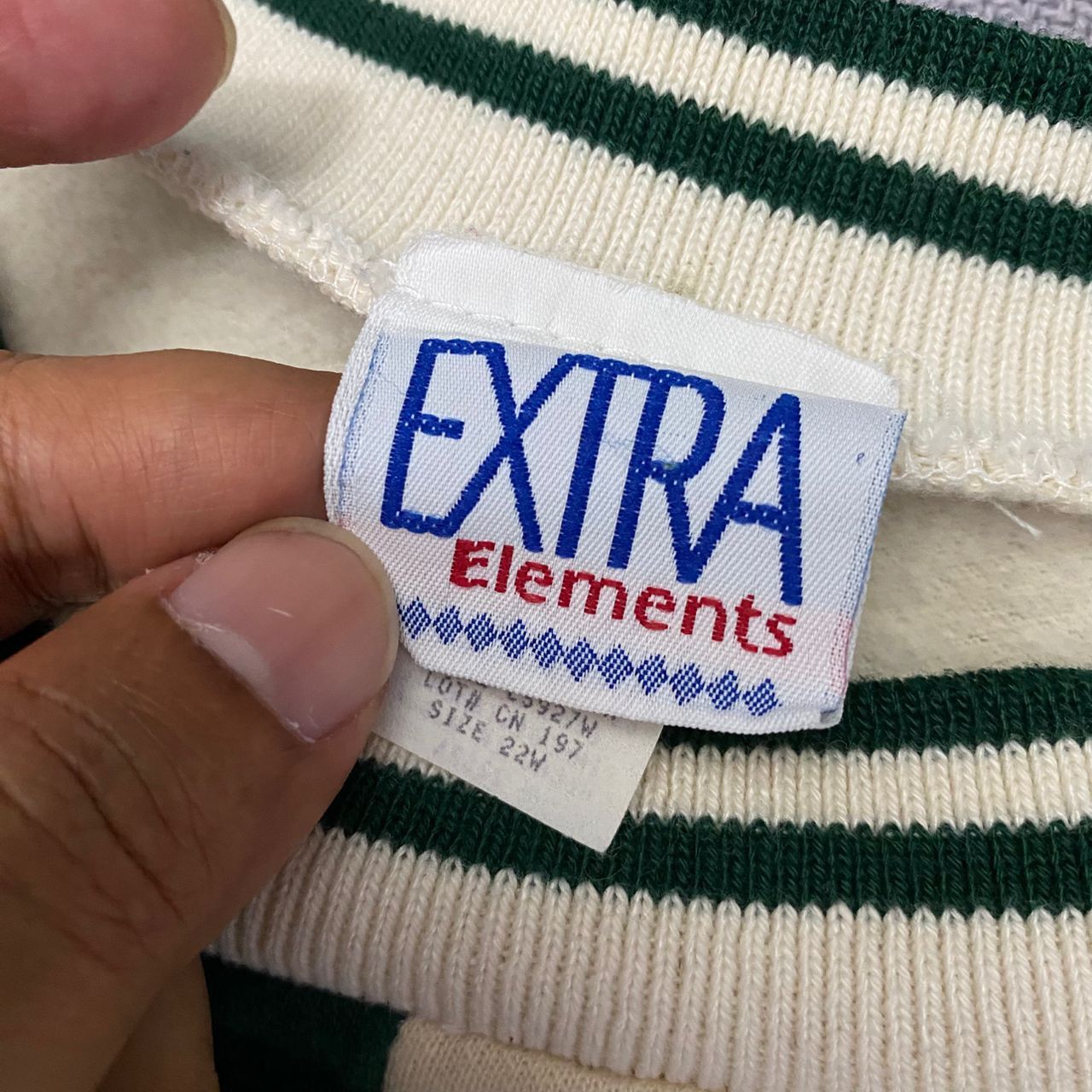 Element Vintage 90s Extra Elements Sweatshirt Size US L / EU 52-54 / 3 - 9 Thumbnail