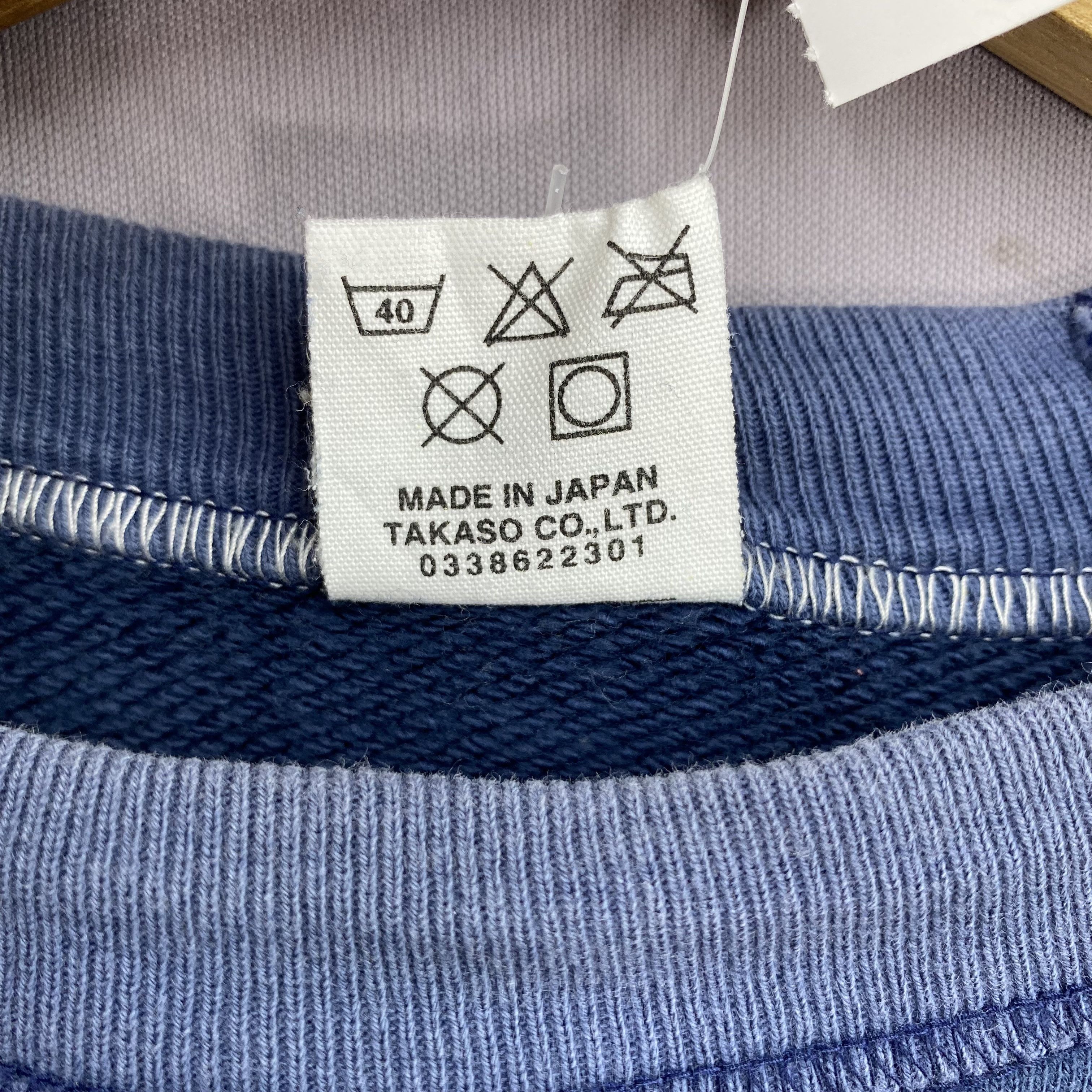 Japanese Brand Vintage 80s Barns Outfitters Harajuku Raglan Sweatshirt Size US S / EU 44-46 / 1 - 8 Thumbnail