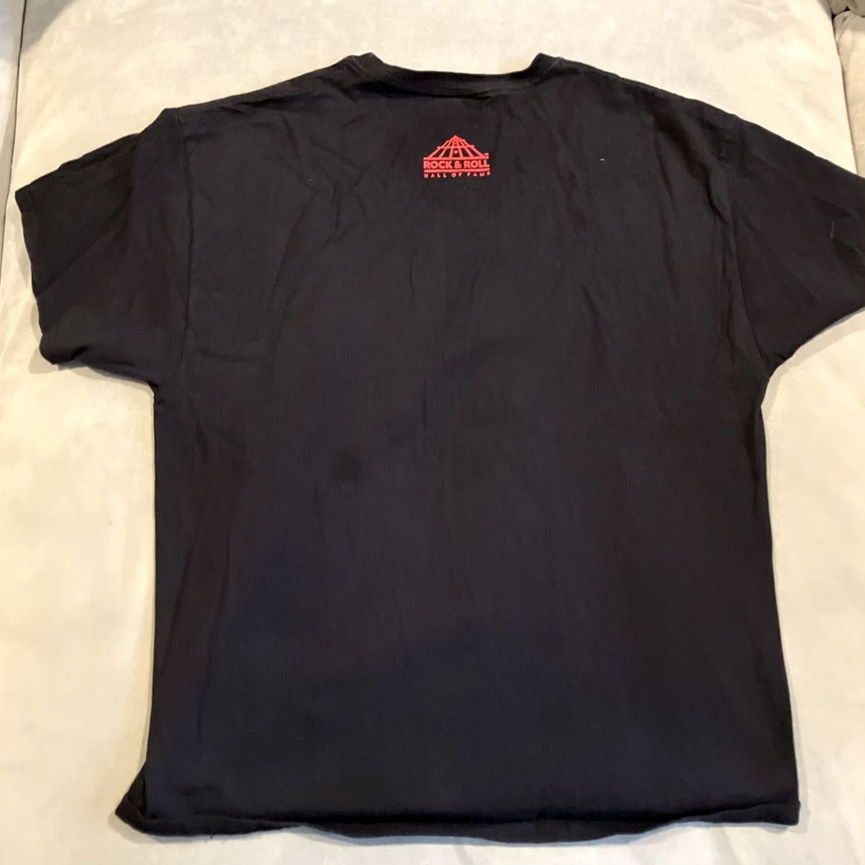 Vintage Gear Rock & Roll Hall of Fame Museum T Shirt XL Black Crew Neck Short Sleeve Graphic Tee Size US XL / EU 56 / 4 - 4 Thumbnail