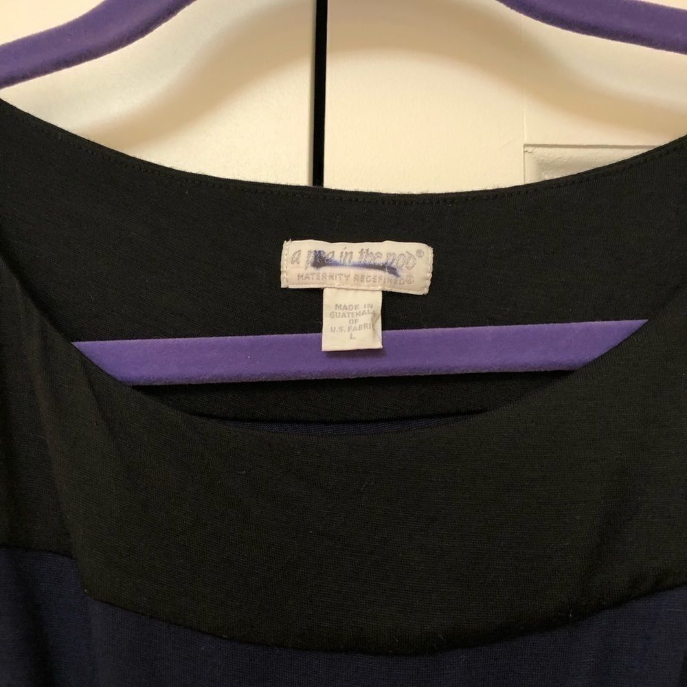 NBDN Nobrandedon A Pea in the Pod Faux-wrap Maternity Dress Size L / US 10 / IT 46 - 9 Thumbnail