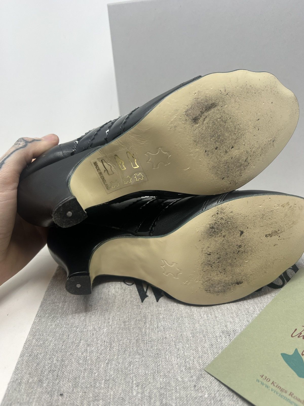 Vivienne Westwood Vivienne Westwood black Tracey Trainer Animal Toe Kitten Size US 9 / IT 39 - 10 Thumbnail