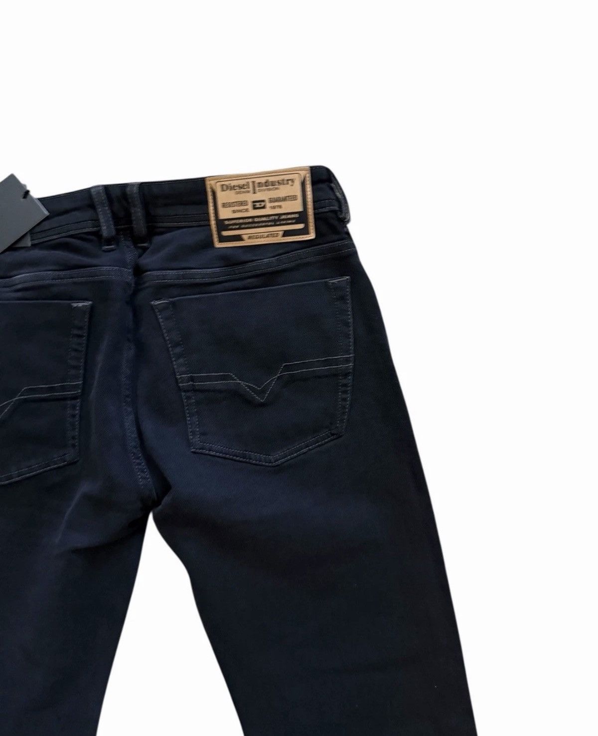Diesel Diesel Mens Zatiny Slim Bootcut Jeans RE064 Black Size 34/32 Size US 34 / EU 50 - 5 Thumbnail