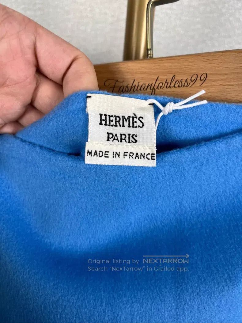 Hermes Hermes Blue Patchwork Short Skirt Size 24" / US 00 / IT 34 - 3 Thumbnail
