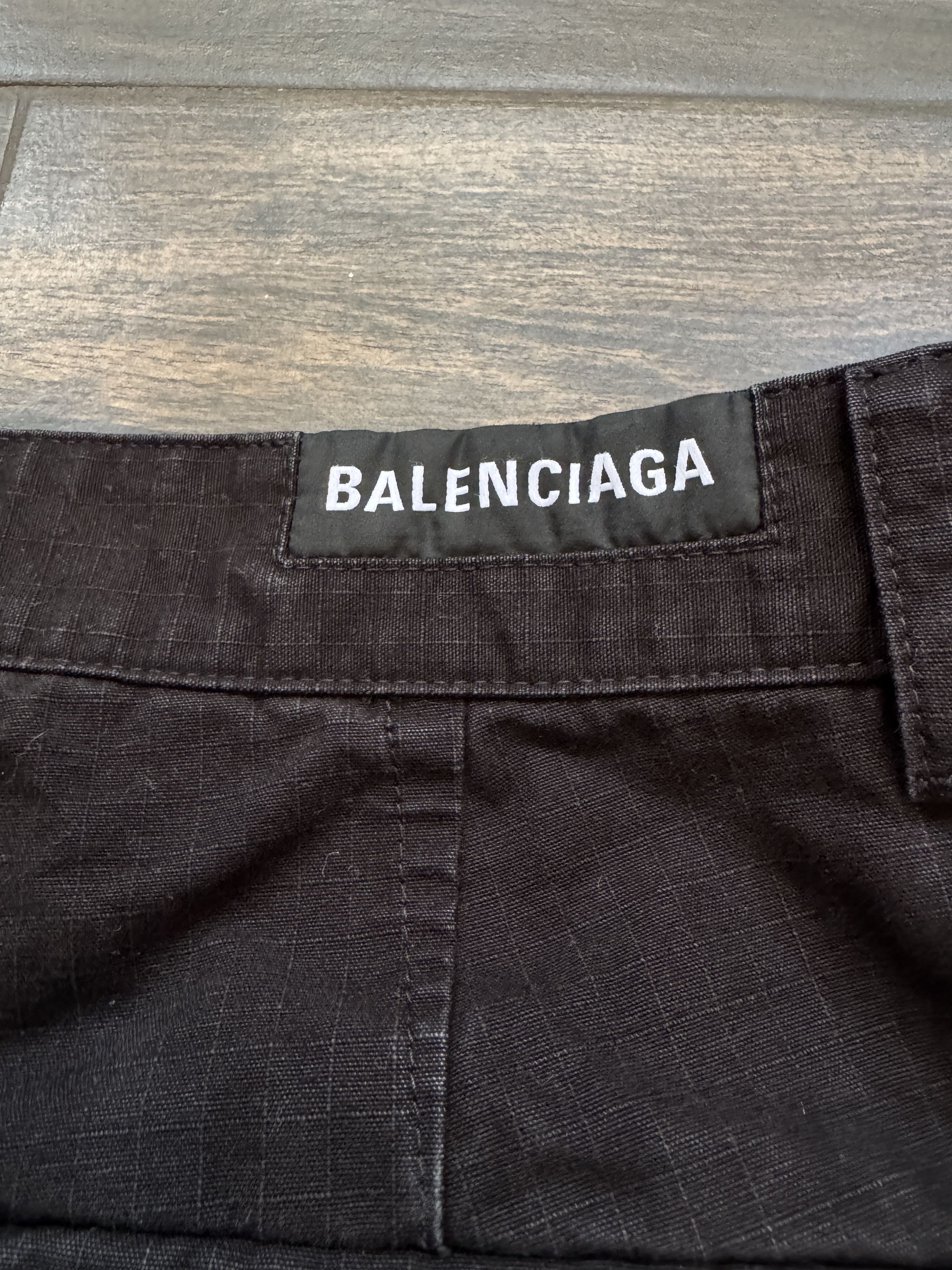 Balenciaga Balenciaga Convertible Ripstop Cargo Pant Black Size US 32 / EU 48 - 12 Thumbnail