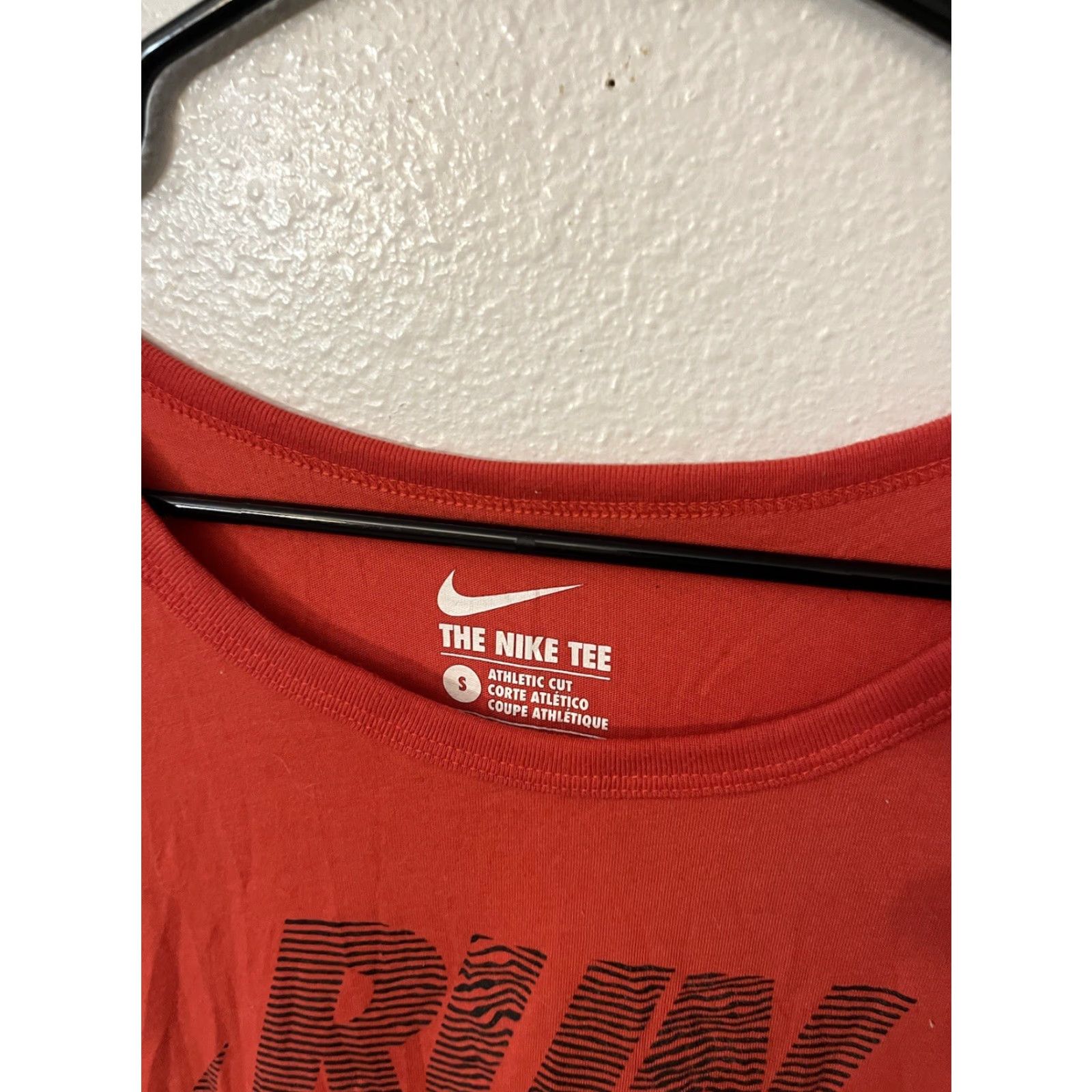 Nike Nike Dri-Fit Orange Sleeveless Racerback Small Tank Workout Running Athletic Size ONE SIZE - 3 Thumbnail