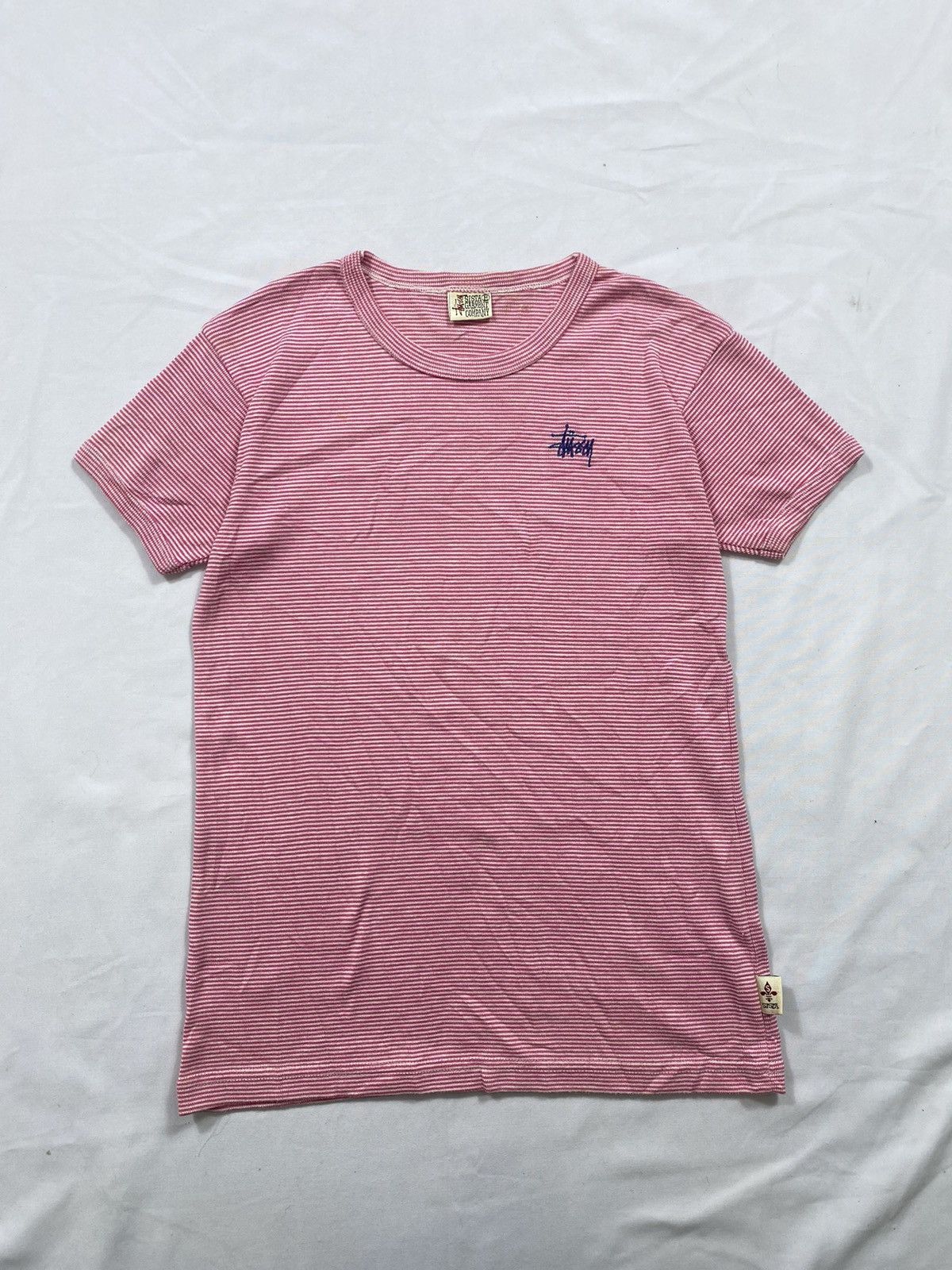 Stussy Vintage Stussy Stripe Sista Tshirt Size US S / EU 44-46 / 1 - 1 Thumbnail