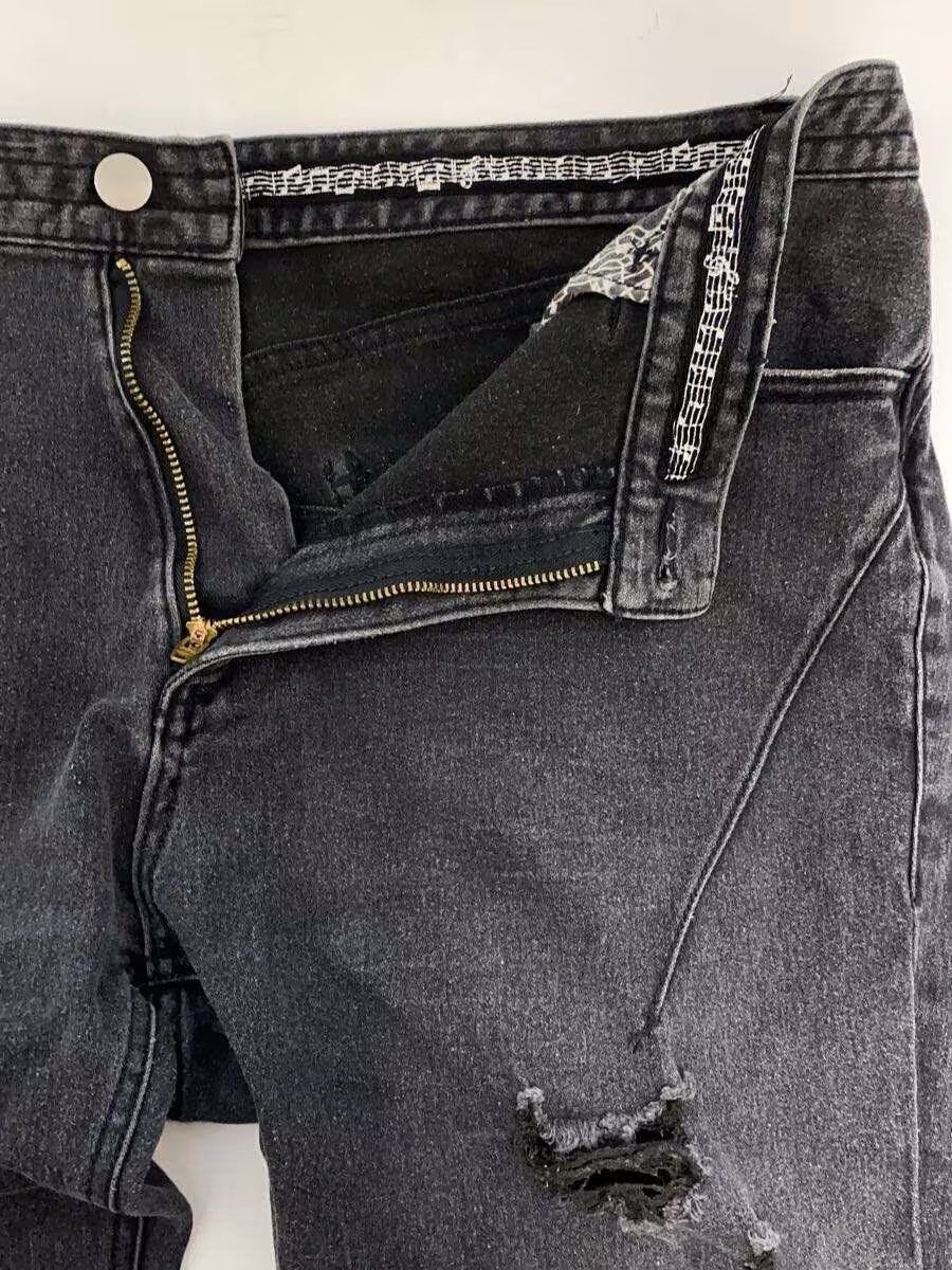 Number (N)ine Distressed Denim Jeans Size US 32 / EU 48 - 3 Thumbnail