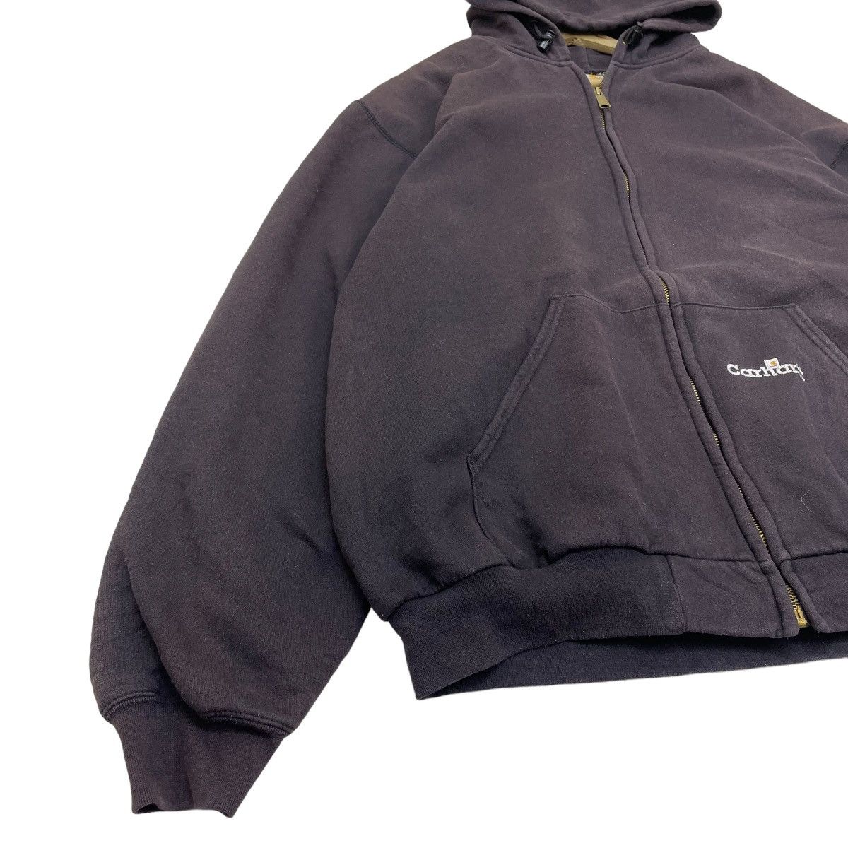 Carhartt 💥Faded Vintage Carhartt Hoodie Sweatshirt Pullover Jacket Size US XL / EU 56 / 4 - 4 Thumbnail