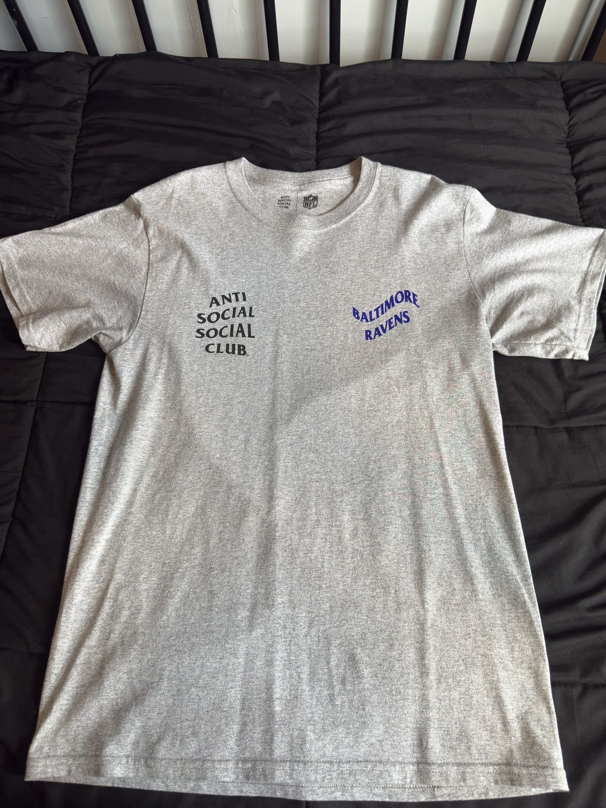 Anti Social Social Club Anti Social Social Club X NFL Ravens Tee Size US M / EU 48-50 / 2 - 1 Thumbnail