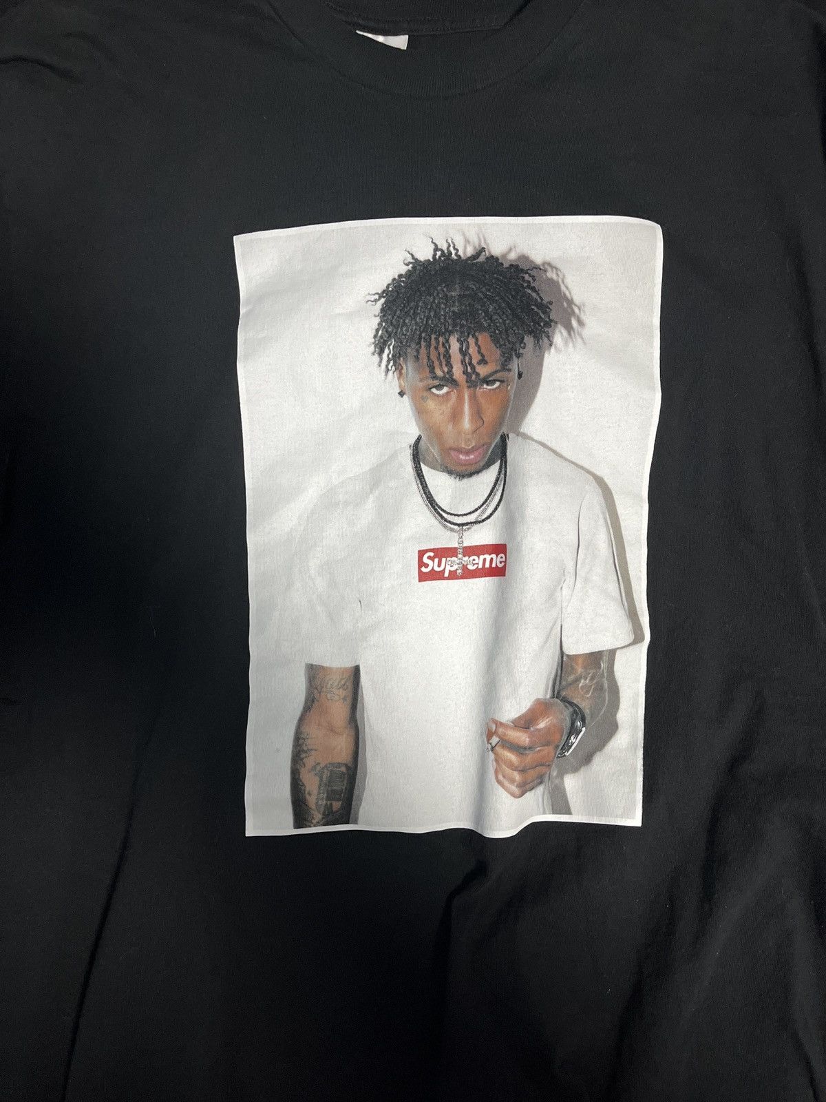 Supreme Supreme X Youngboy Tee Size US XL / EU 56 / 4 - 1 Thumbnail
