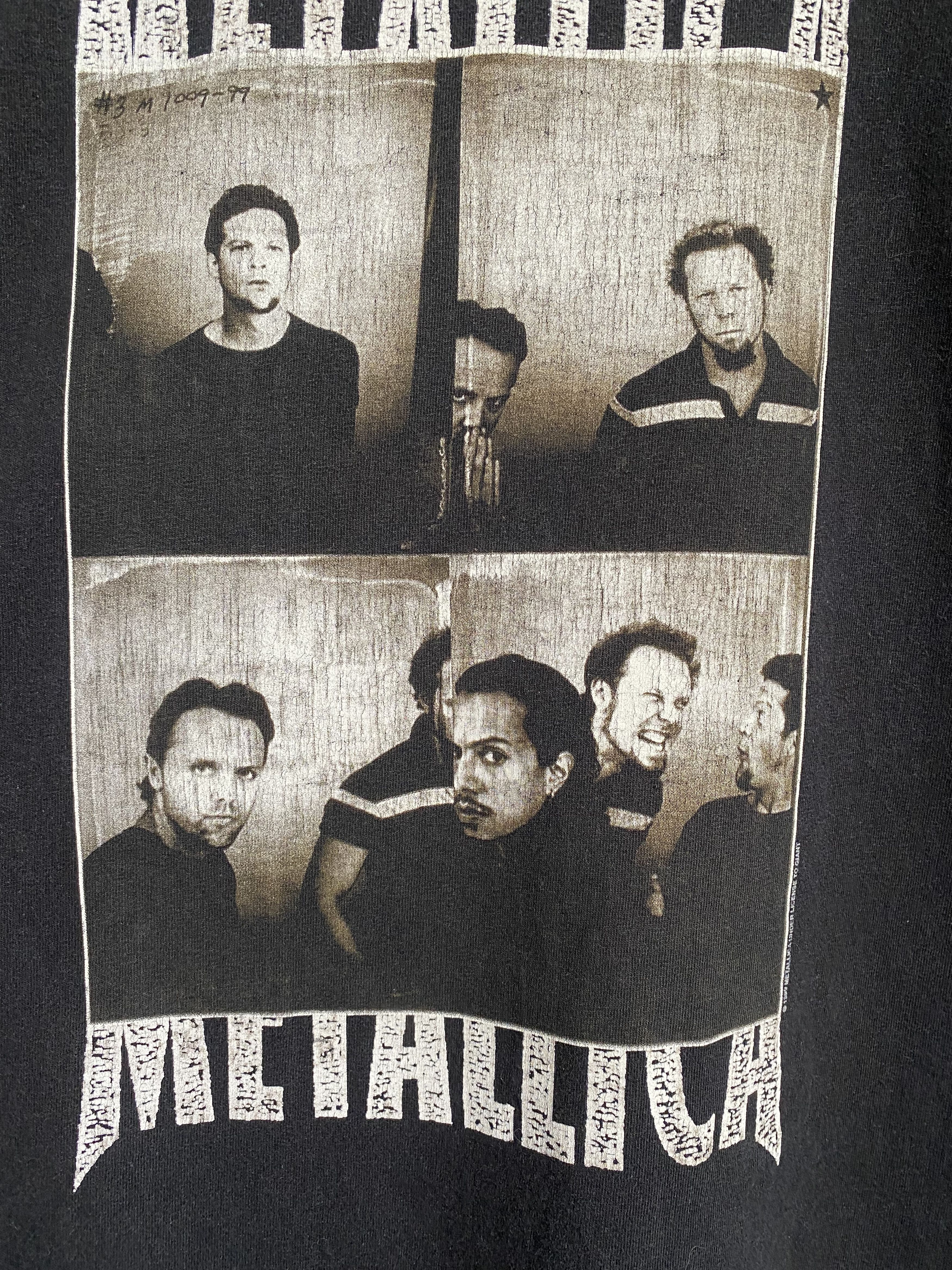 Band Tees × Vintage Vintage 1999 Metallica t-shirt Size US L / EU 52-54 / 3 - 5 Thumbnail