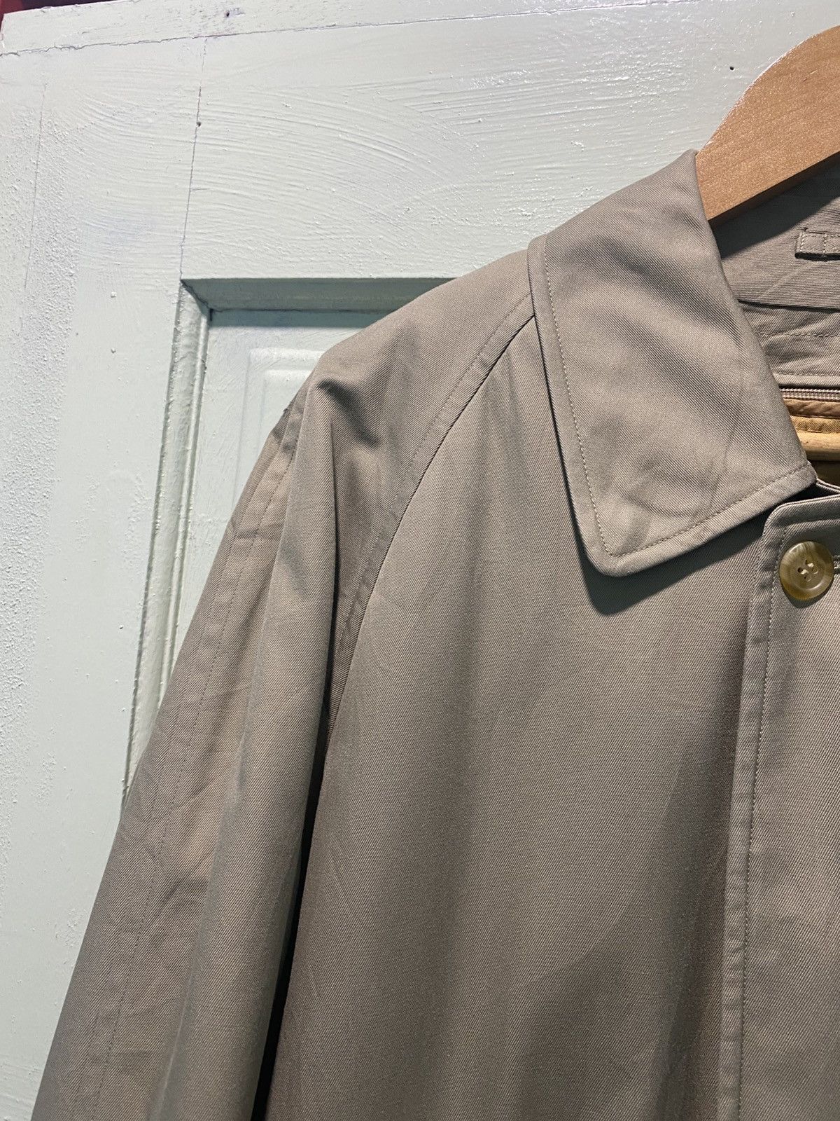 Burberry Vtg Burberry Trench Coat Single Breasted Nova check Jacket Size US M / EU 48-50 / 2 - 5 Thumbnail