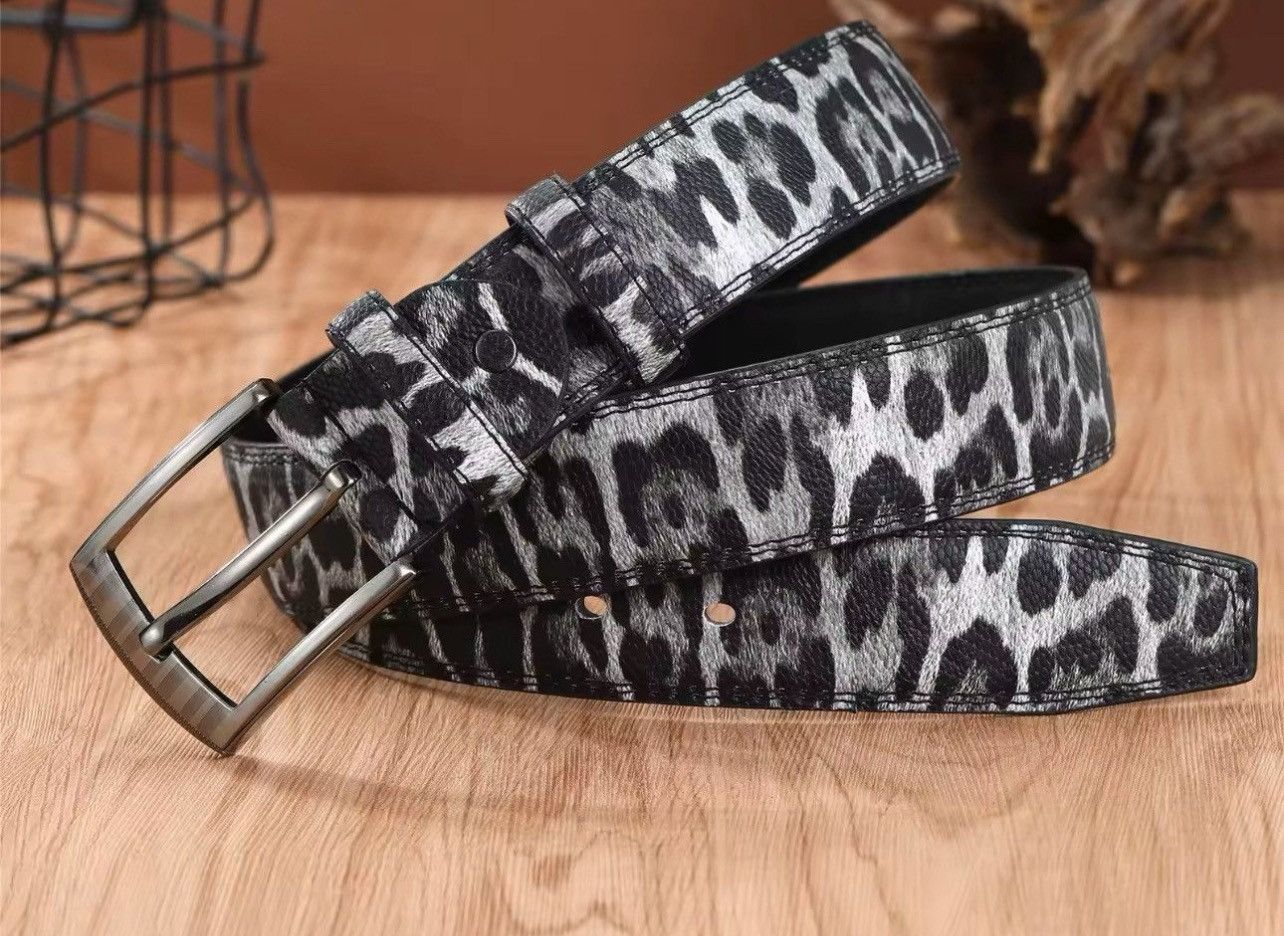 Japanese Brand × Leather × Streetwear Leopard Print PU