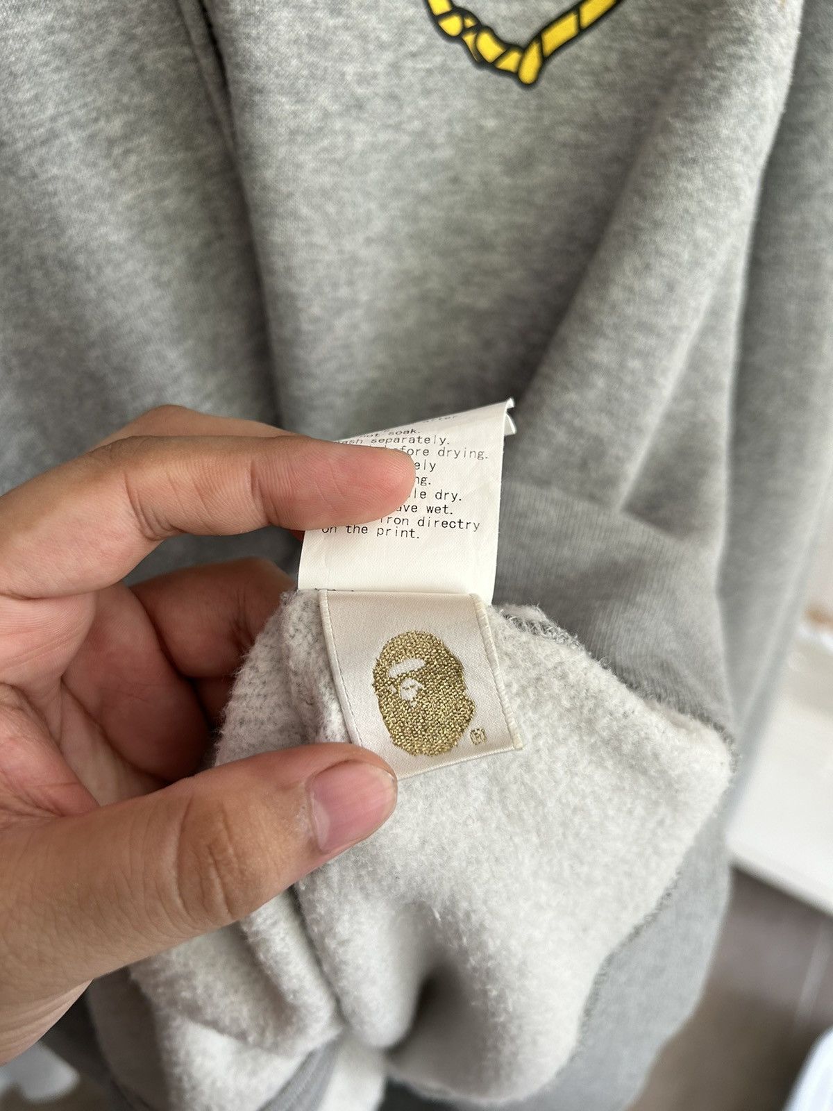 Bape Rope Logo Hoodie Size US XL / EU 56 / 4 - 18 Thumbnail