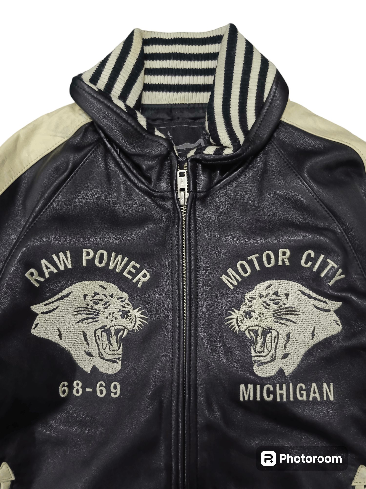Hysteric Glamour (SAMPLE)VERY RARE🔥HYSTERIC GLAMOUR CALF SKIN LEATHER JACKET Size US XS / EU 42 / 0 - 9 Thumbnail