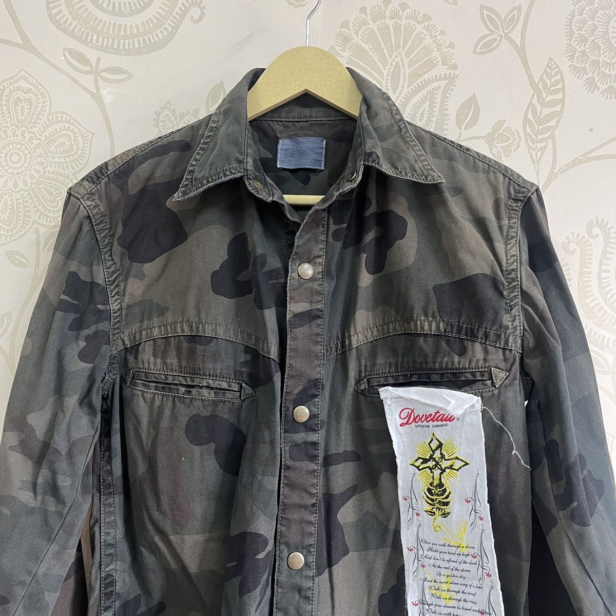 Hysteric Glamour × Seditionaries Vintage Wacko Maria Dovetail Skull Camouflage Jacket Size US M / EU 48-50 / 2 - 19 Thumbnail