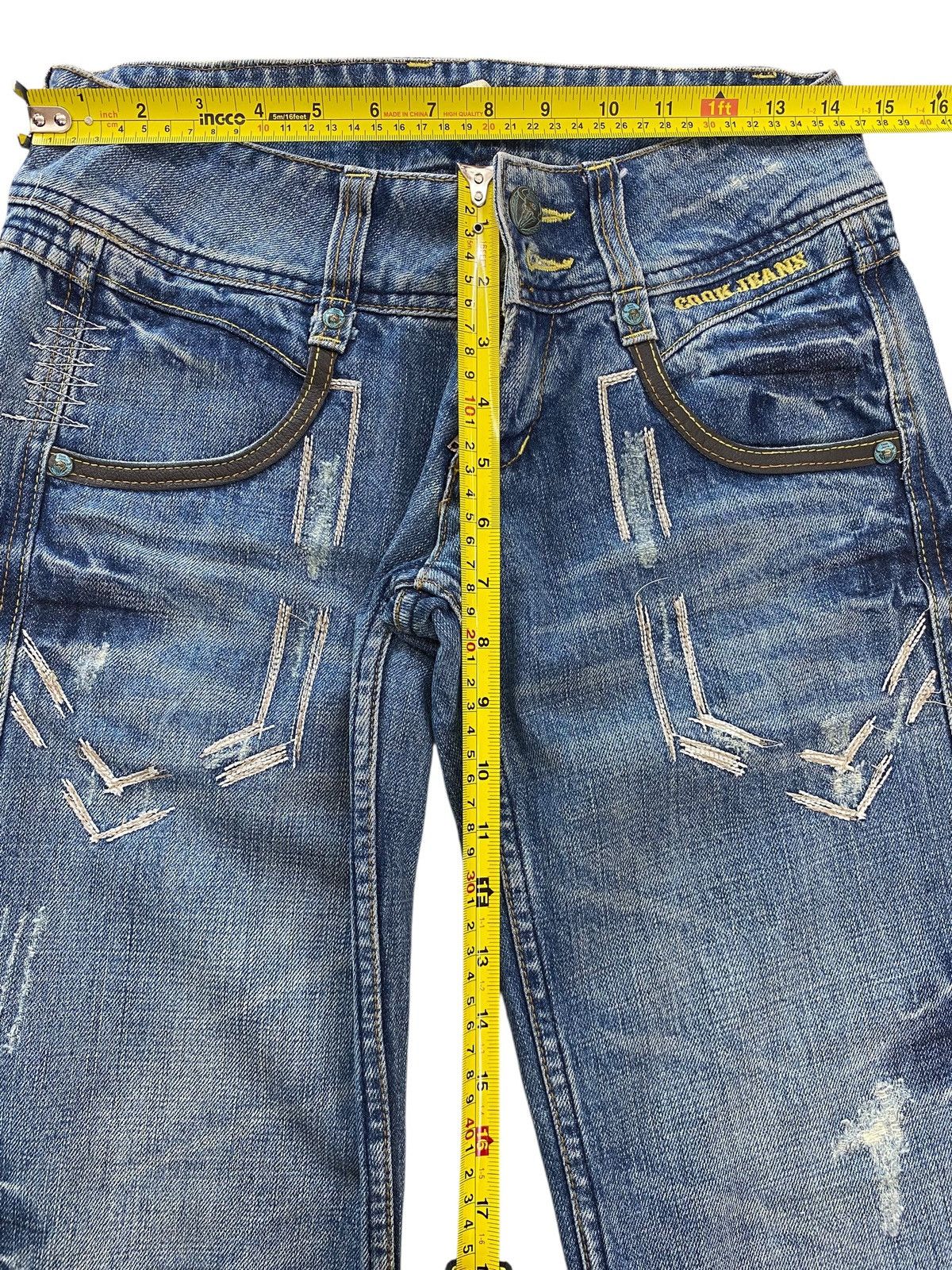 Cook Jeans Cook Jeans Stone-washed Flared Jeans Size US 28 / EU 44 - 6 Thumbnail