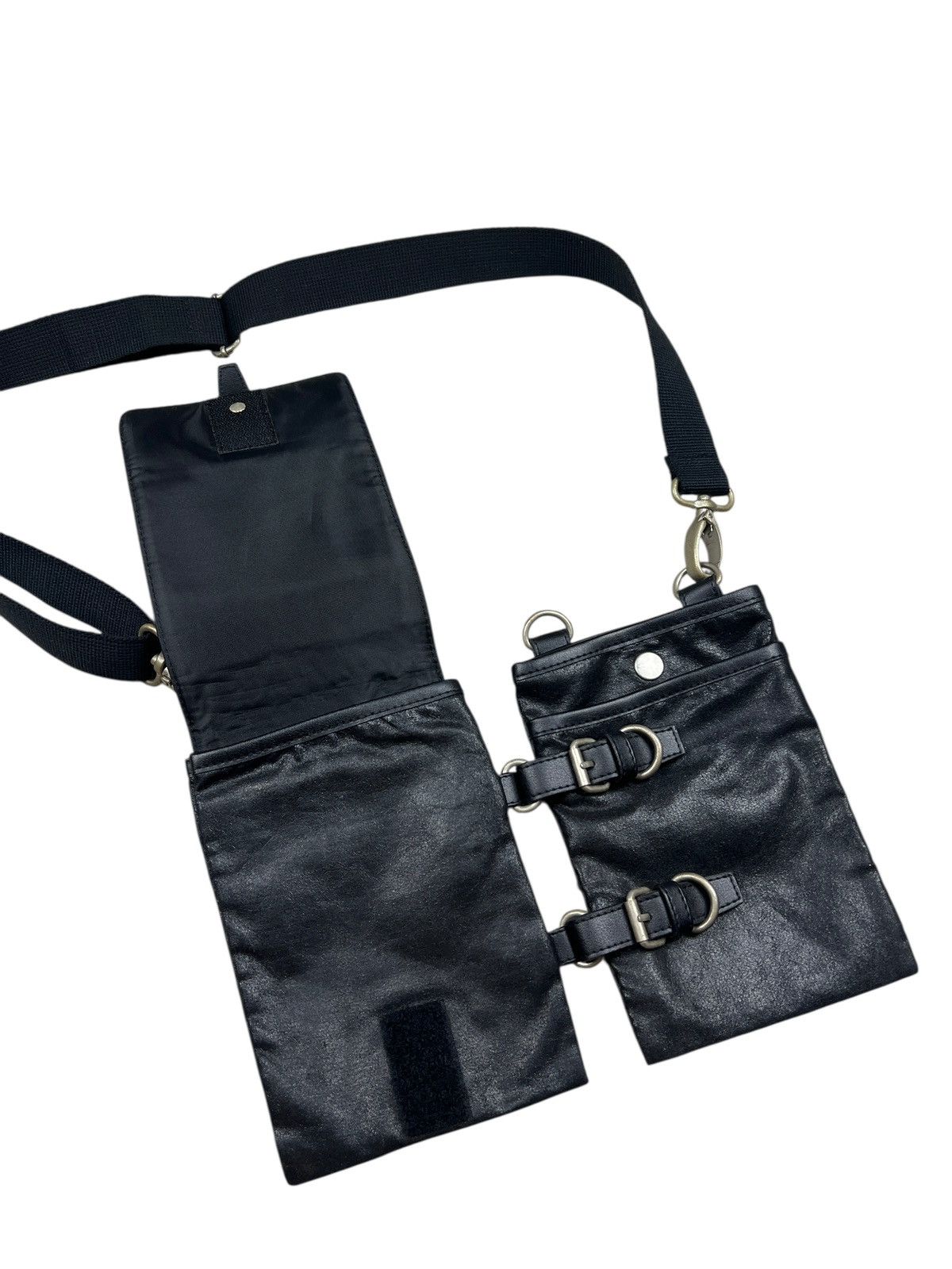 Japanese Brand × Other × Seditionaries Faux Leather Custom Made Bondage Sling Bag Size ONE SIZE - 9 Thumbnail