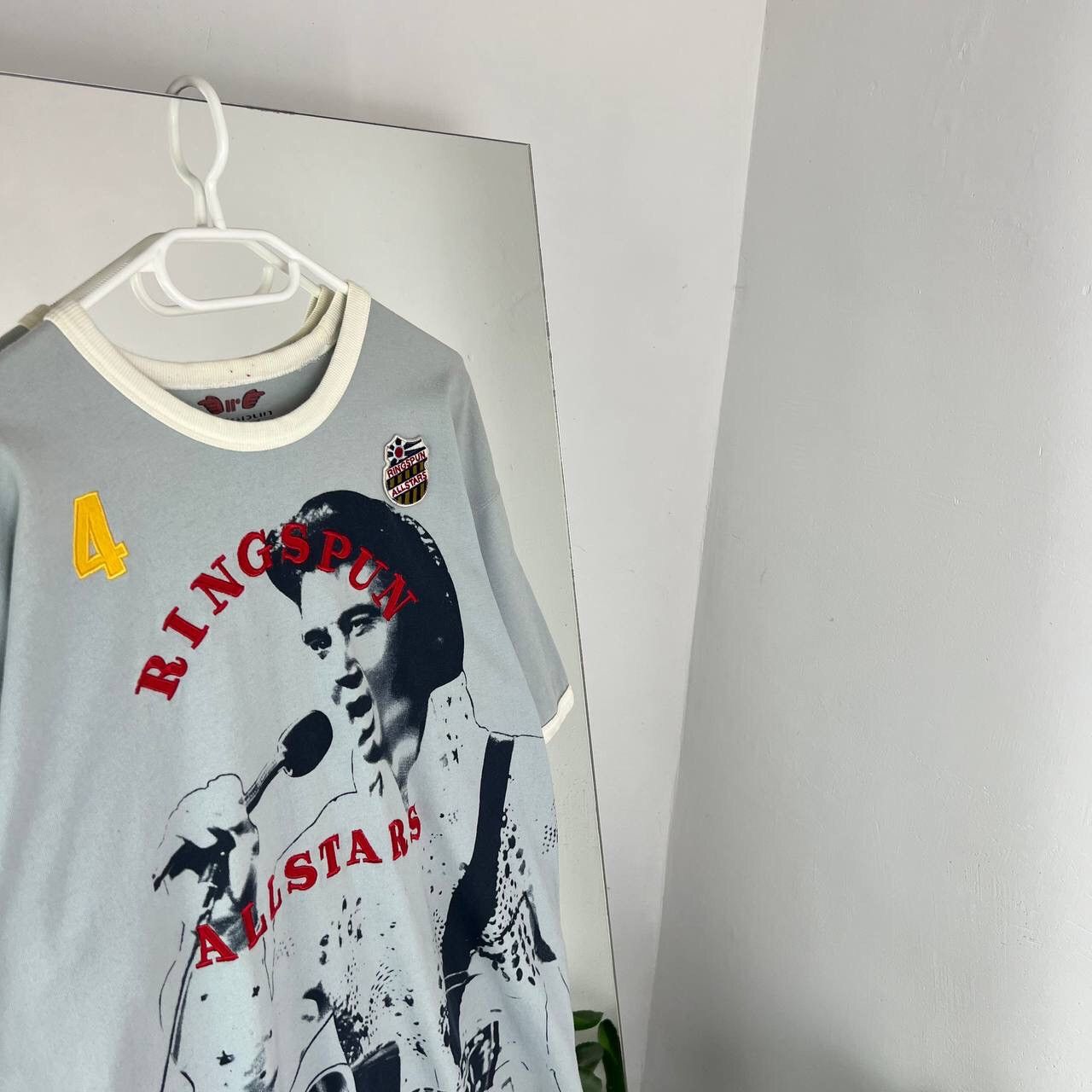 Ringspun Elvis Presley Allstars Ringspurn Vintage Over Print The King Size US XXL / EU 58 / 5 - 3 Thumbnail