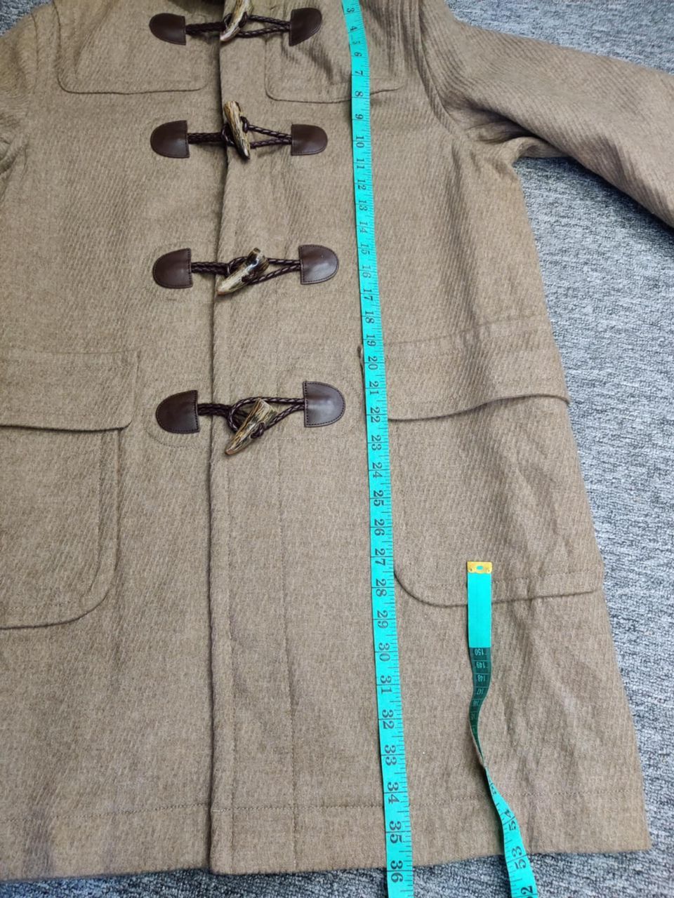 Burberry Burberry London Nova Check Wool Duffle Coat Jacket Size US S / EU 44-46 / 1 - 16 Thumbnail