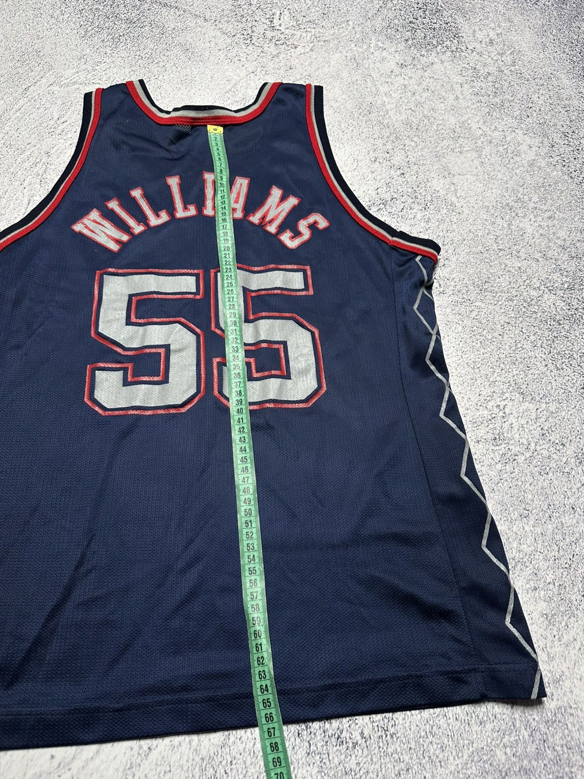 Champion × Off-White JAYSON WILLIAMS Champion New Jersey Nets AUTHENTIC Jersey 44 Size US L / EU 52-54 / 3 - 18 Thumbnail