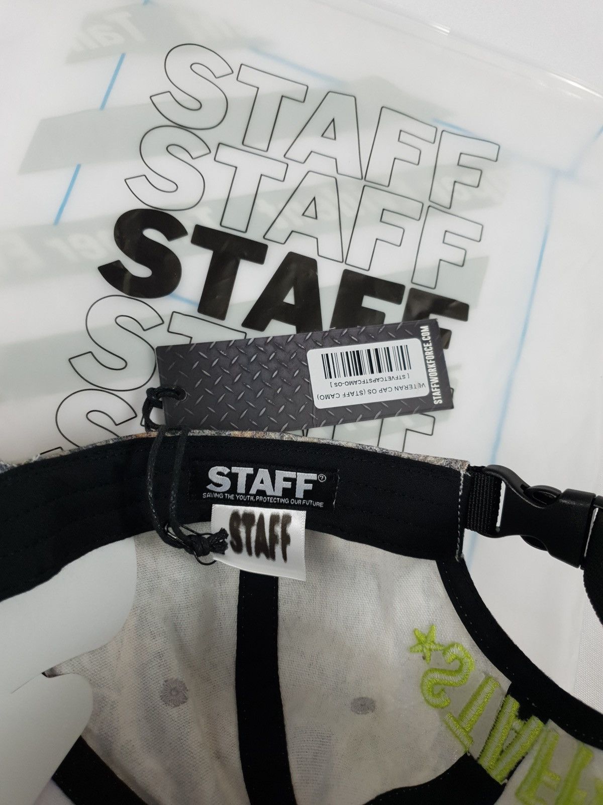 G59 Records × STAFF WORKFORCE Staffworkforce Veteran Eastern Bloc Camo Hat (2024) Size ONE SIZE - 10 Thumbnail