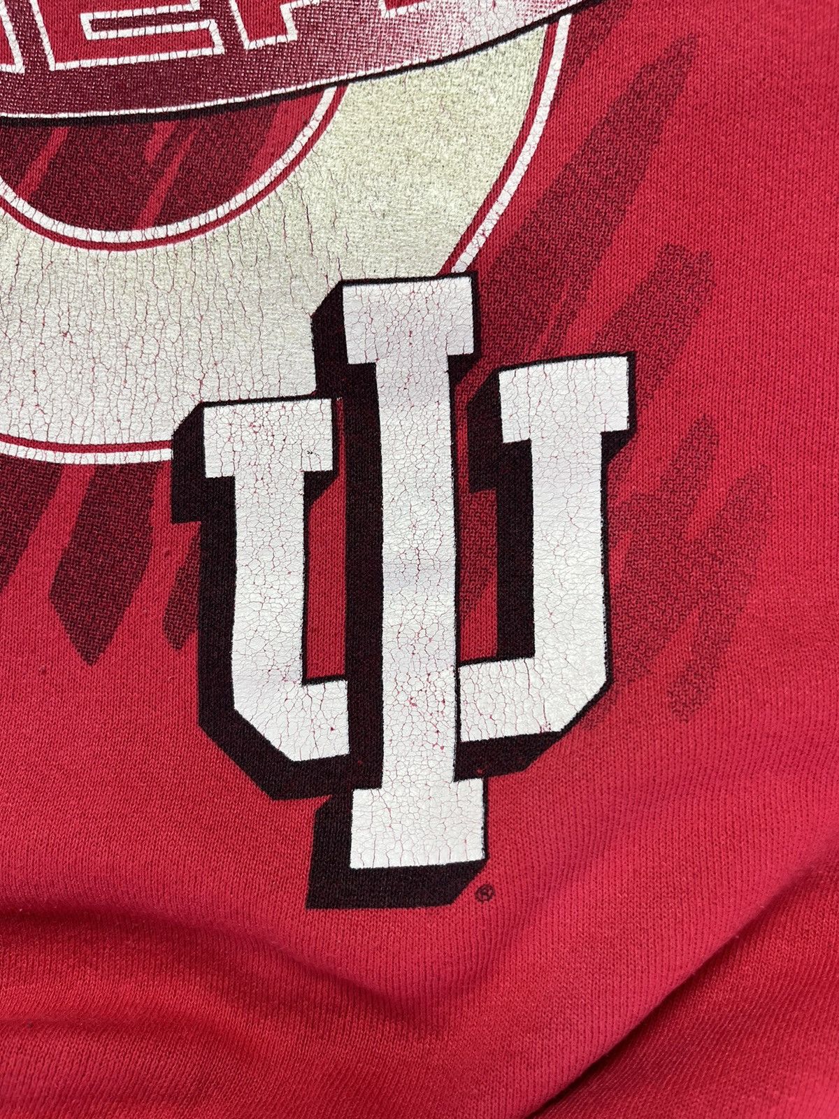 NBA × Vintage Vintage 90s NBA Indiana Hoosiers graphic sweatshirt Size US L / EU 52-54 / 3 - 5 Thumbnail