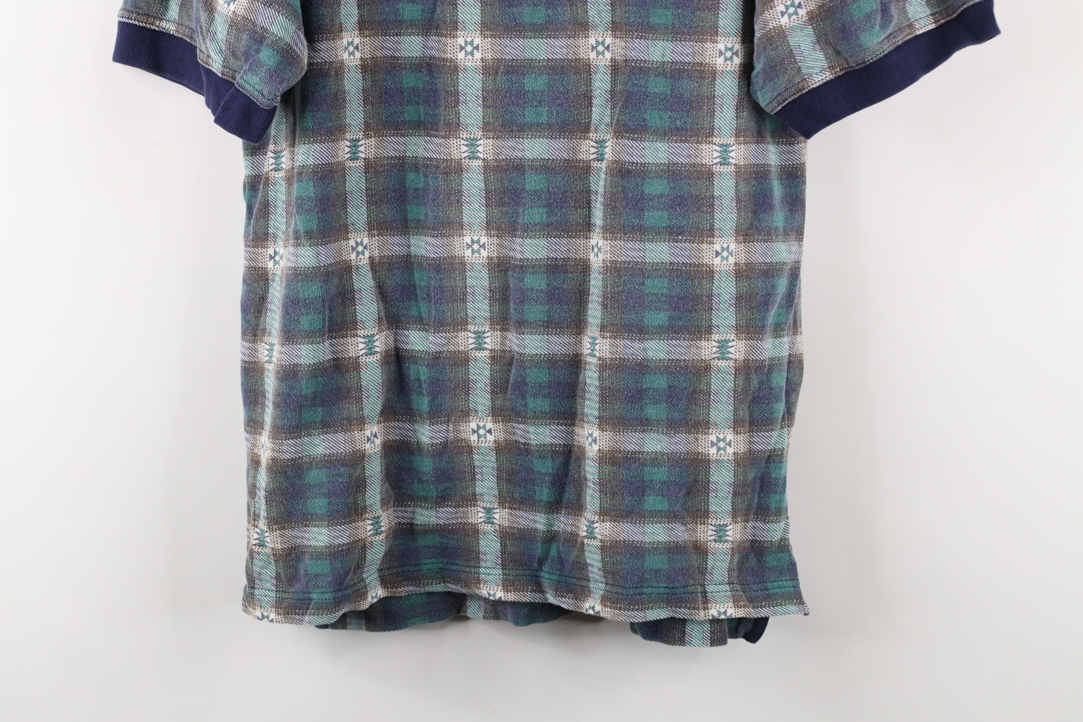 Vintage Vintage 90s Streetwear Southwestern Fiesta Polo Shirt Cotton Size US M / EU 48-50 / 2 - 3 Thumbnail