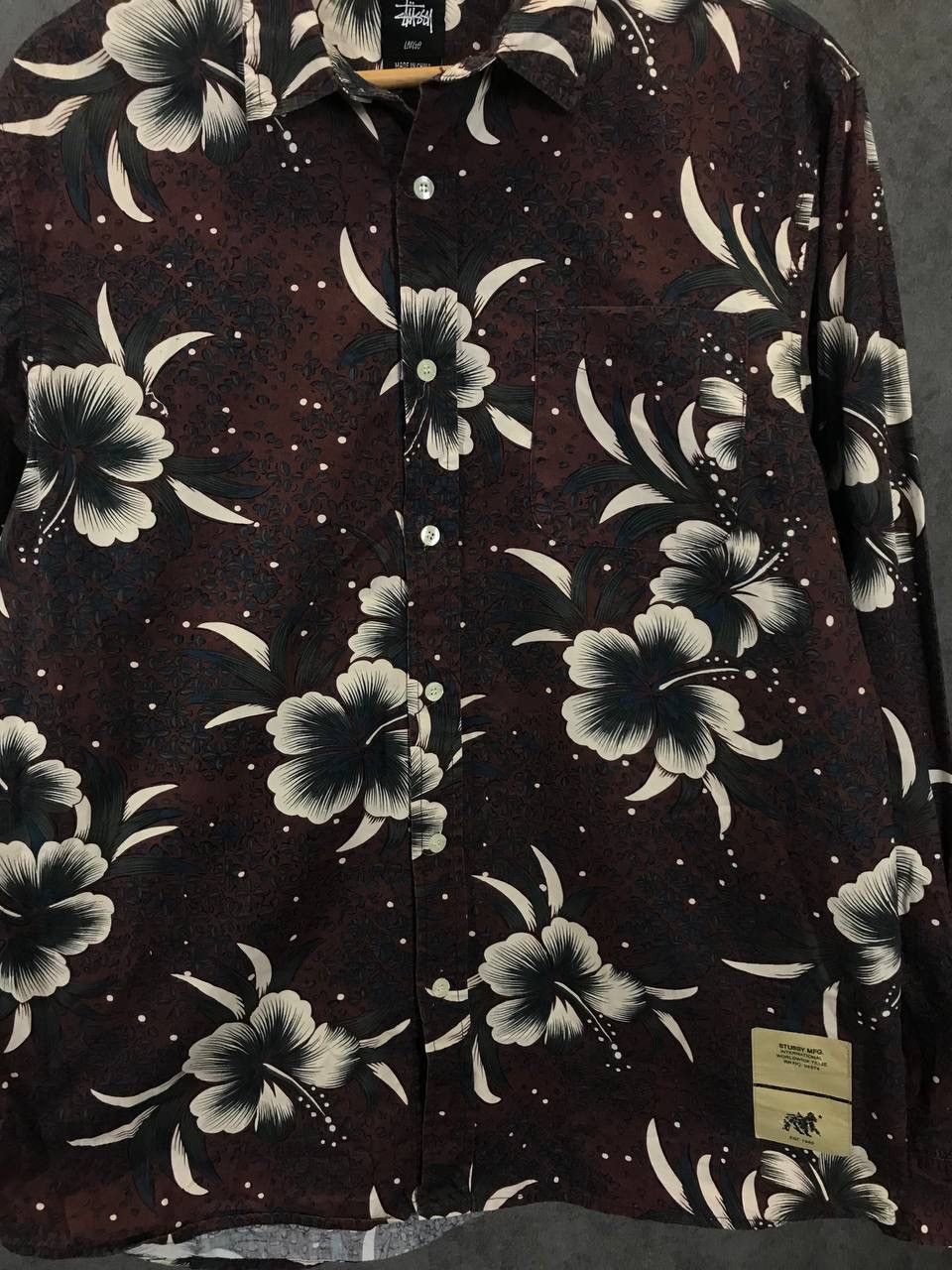Stussy Stussy crazy art designer shirt Size US L / EU 52-54 / 3 - 3 Thumbnail
