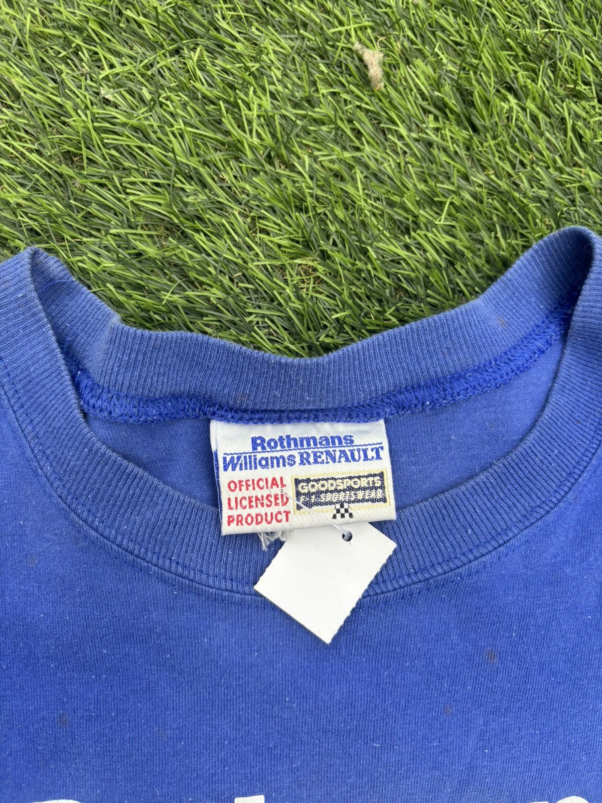 Vintage Vintage Rothmans Williams Racing Tshirt Size US L / EU 52-54 / 3 - 4 Thumbnail