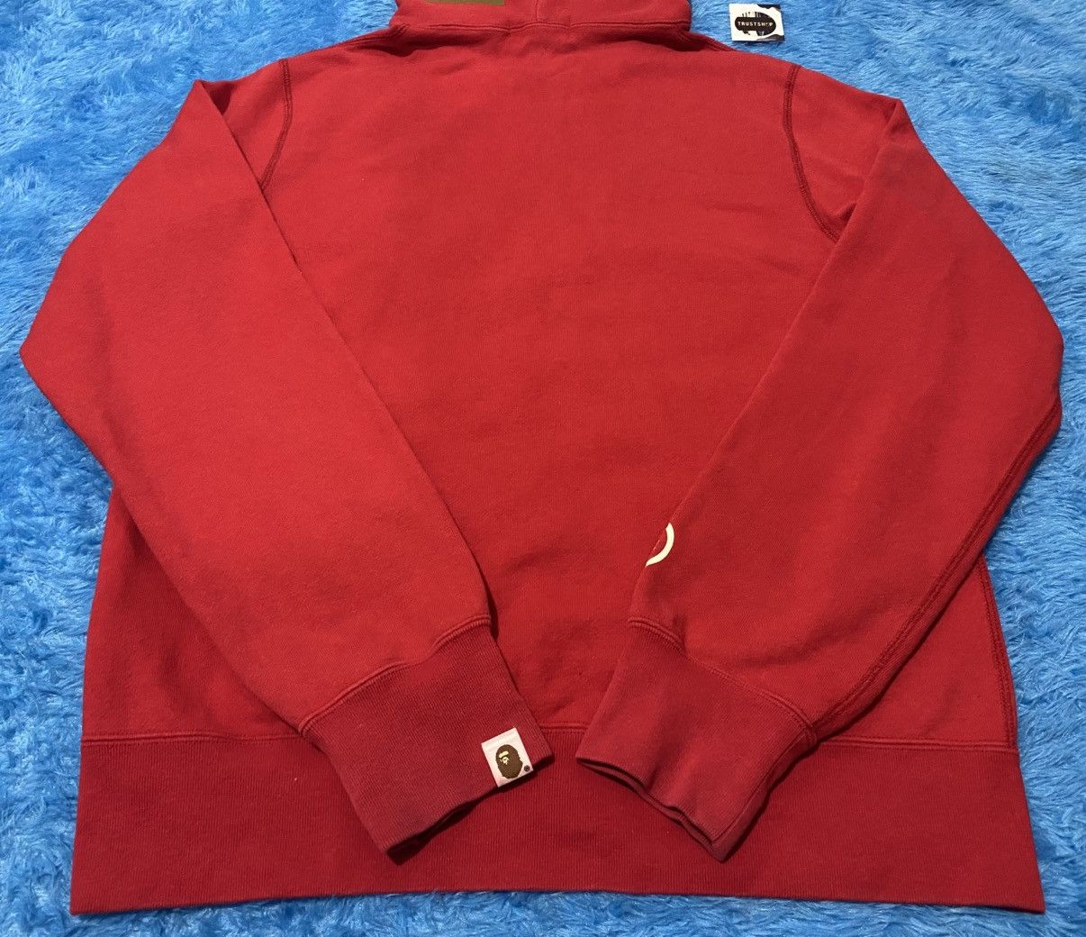 Bape Bape Shark Fullzip Hoodie Red glow in the dark Size US L / EU 52-54 / 3 - 4 Thumbnail