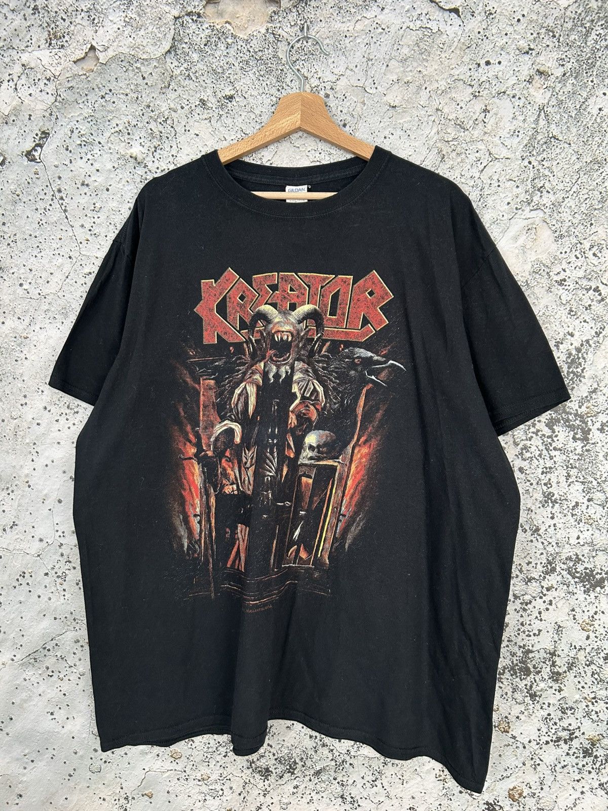 Band Tees Vintage Kreator Metal Rock Band Tee Graphic Horror Grunge Size US XXL / EU 58 / 5 - 1 Thumbnail